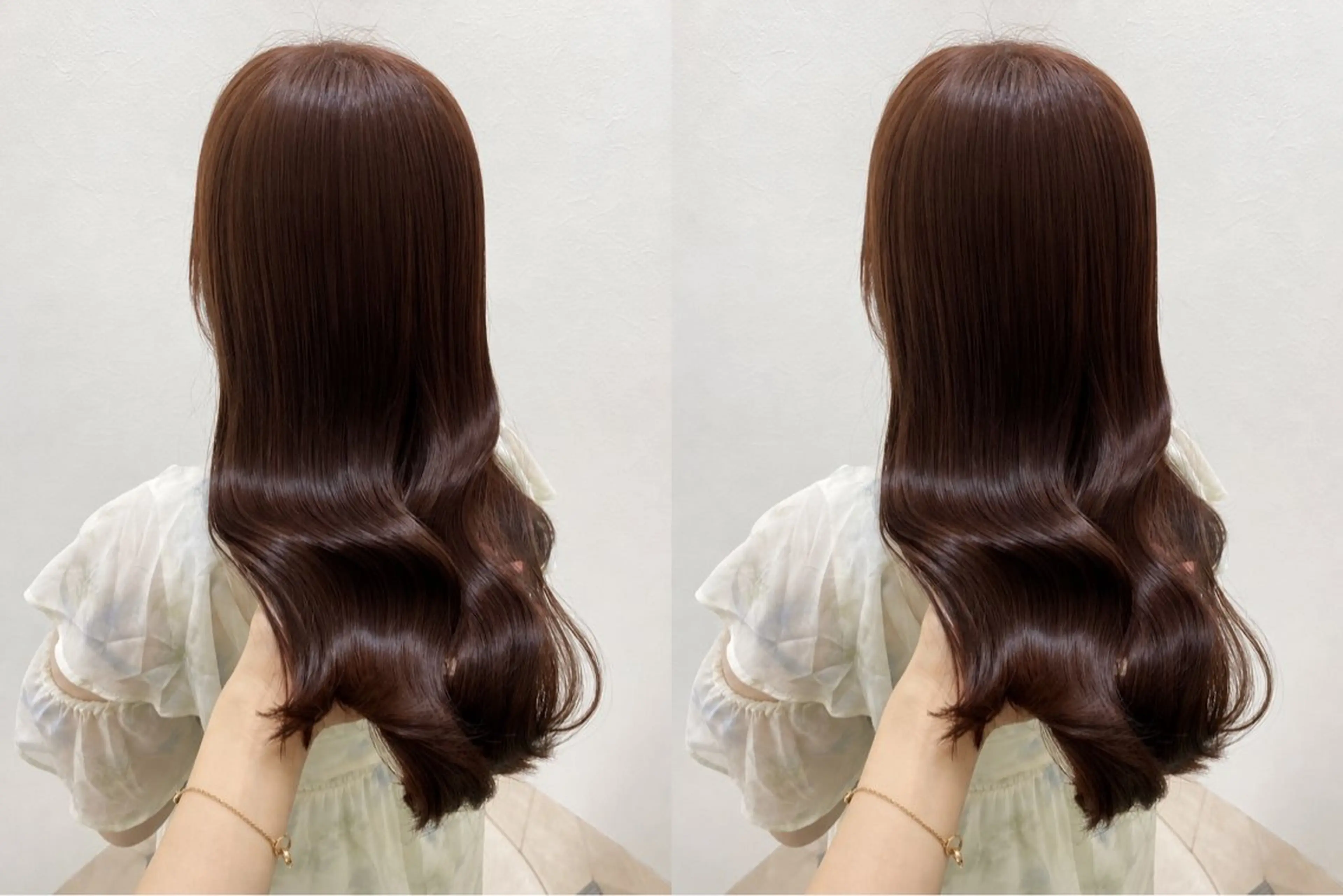 ロング カット ヘアカラー Rinka🌷🩶 グレージュカラー🫧のヘアスタイル
