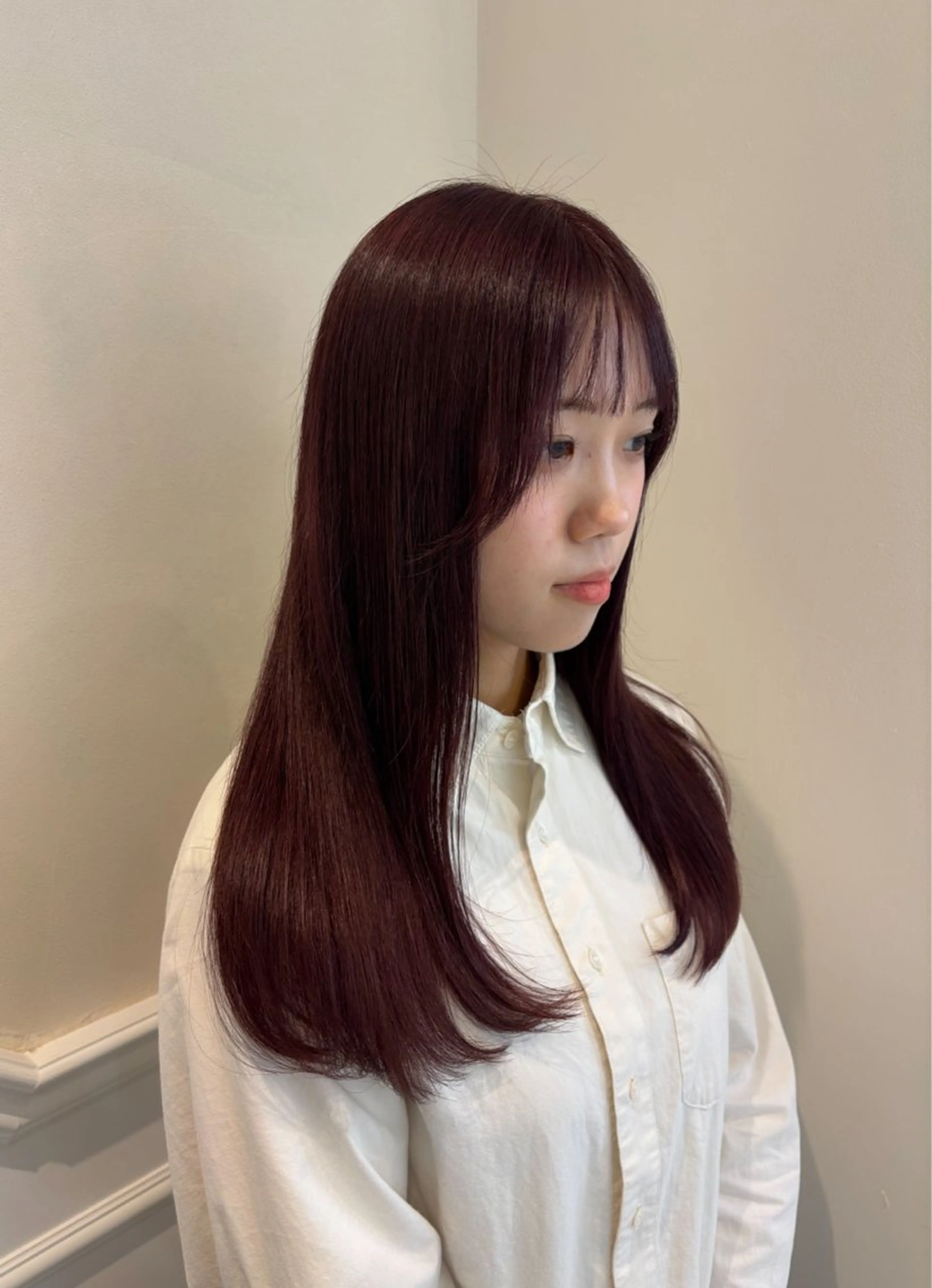 ロング カラー カット ヘアカラー トリートメント 艶髪カラー/ レイヤー/yuiのヘアスタイル