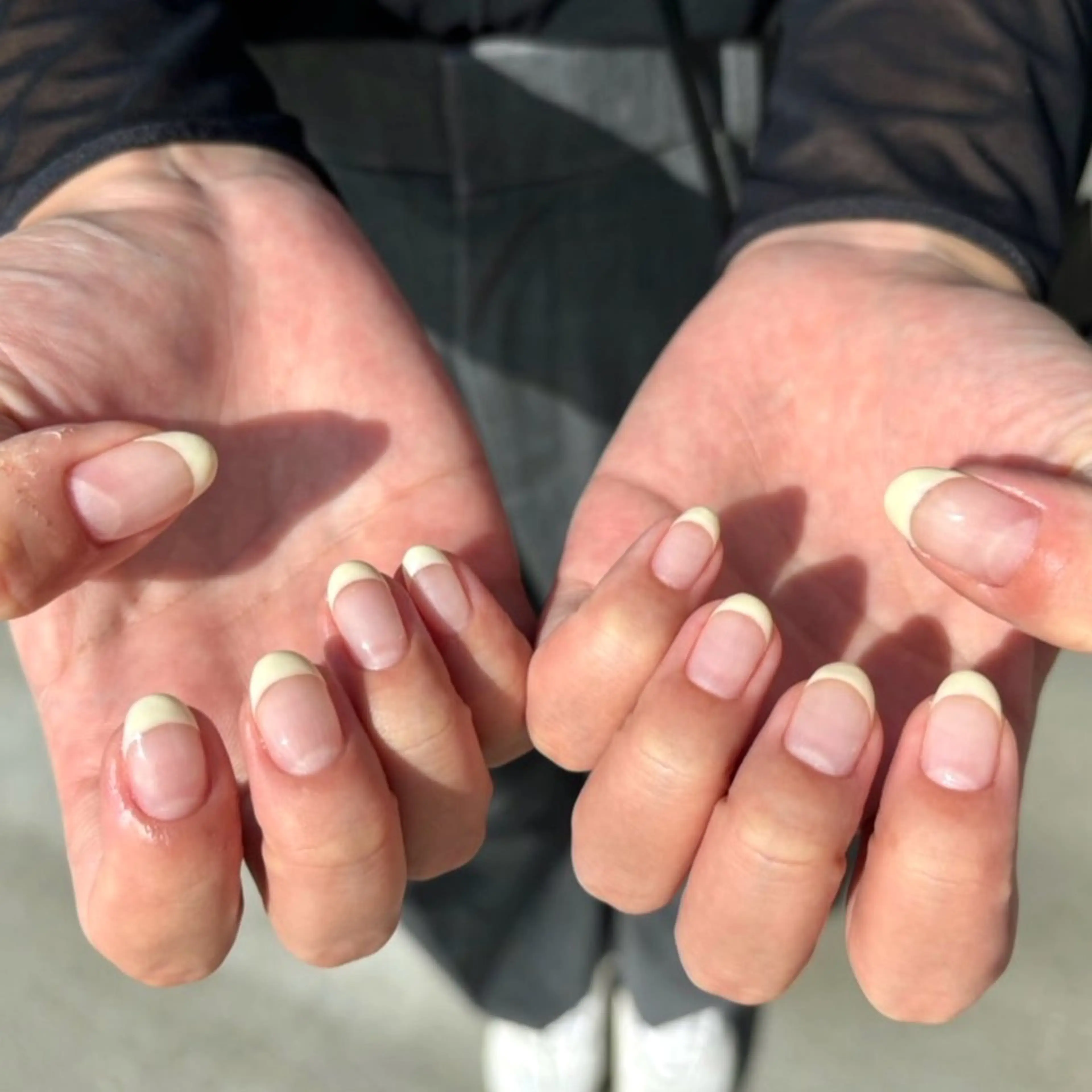 ネイル フレンチネイル alien girl所属・aliengirl Ayuのネイルデザイン