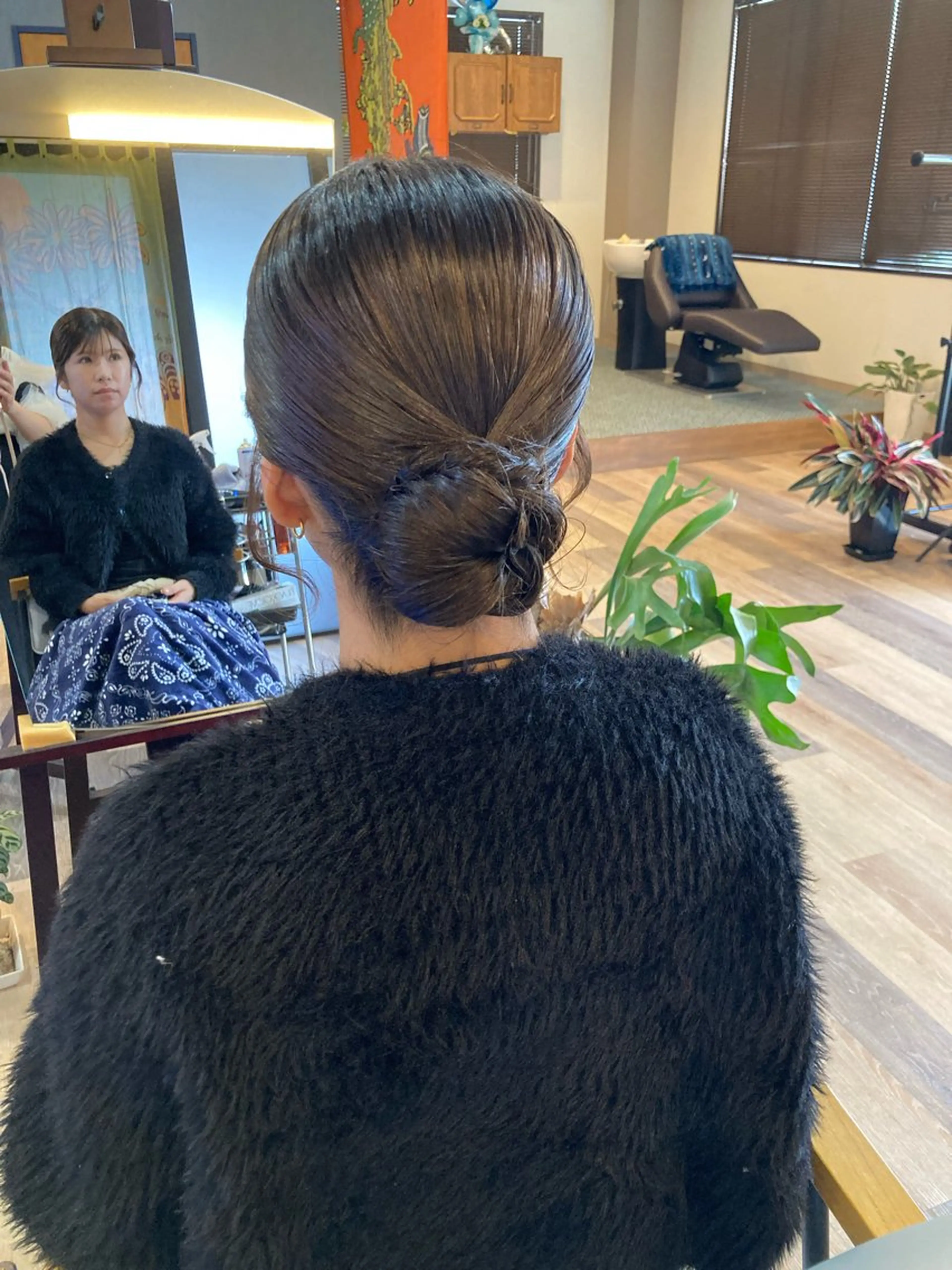 ミディアム ヘアセット 中野 紹江のマツエク・マツパデザイン