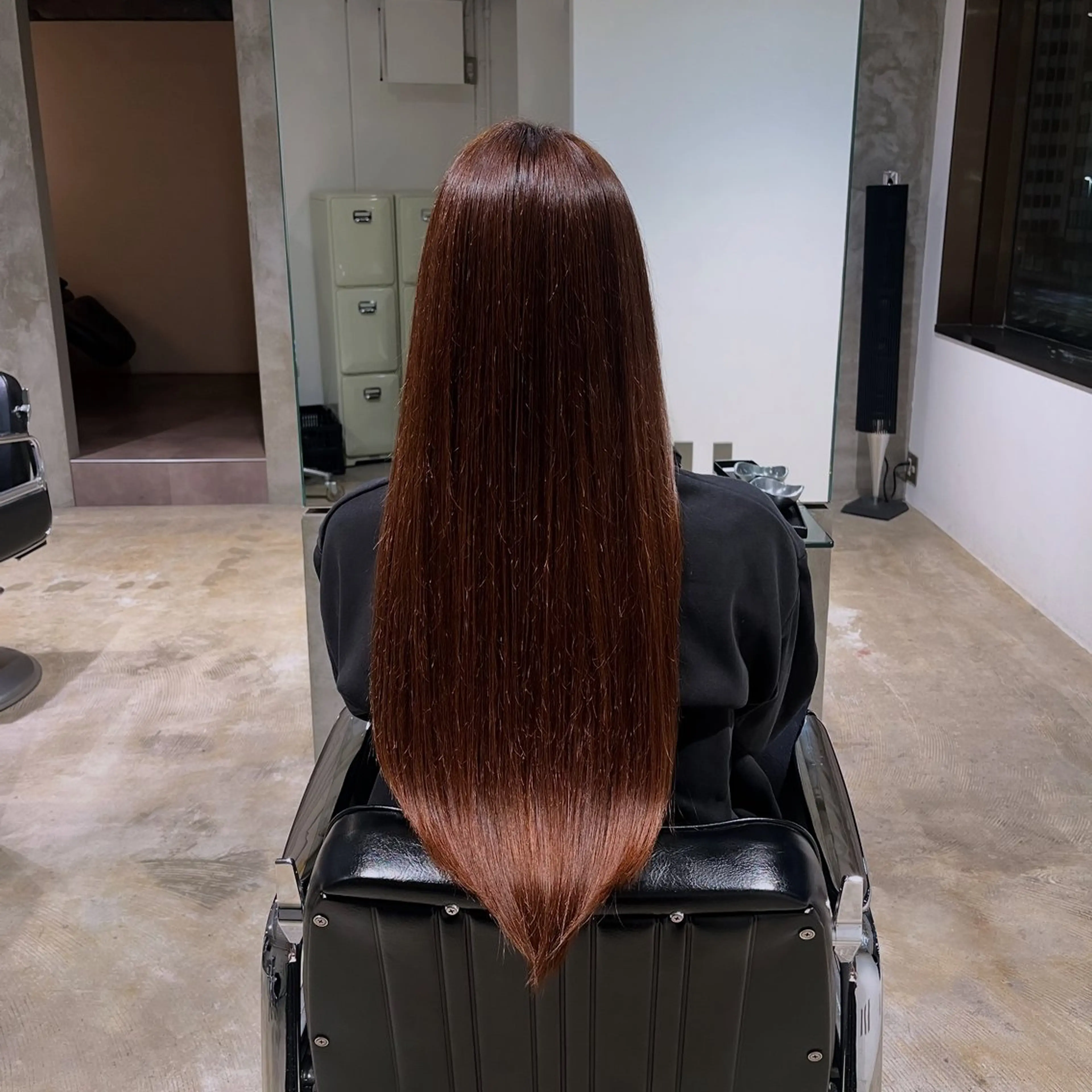 ロング 長野 美沙のヘアスタイル