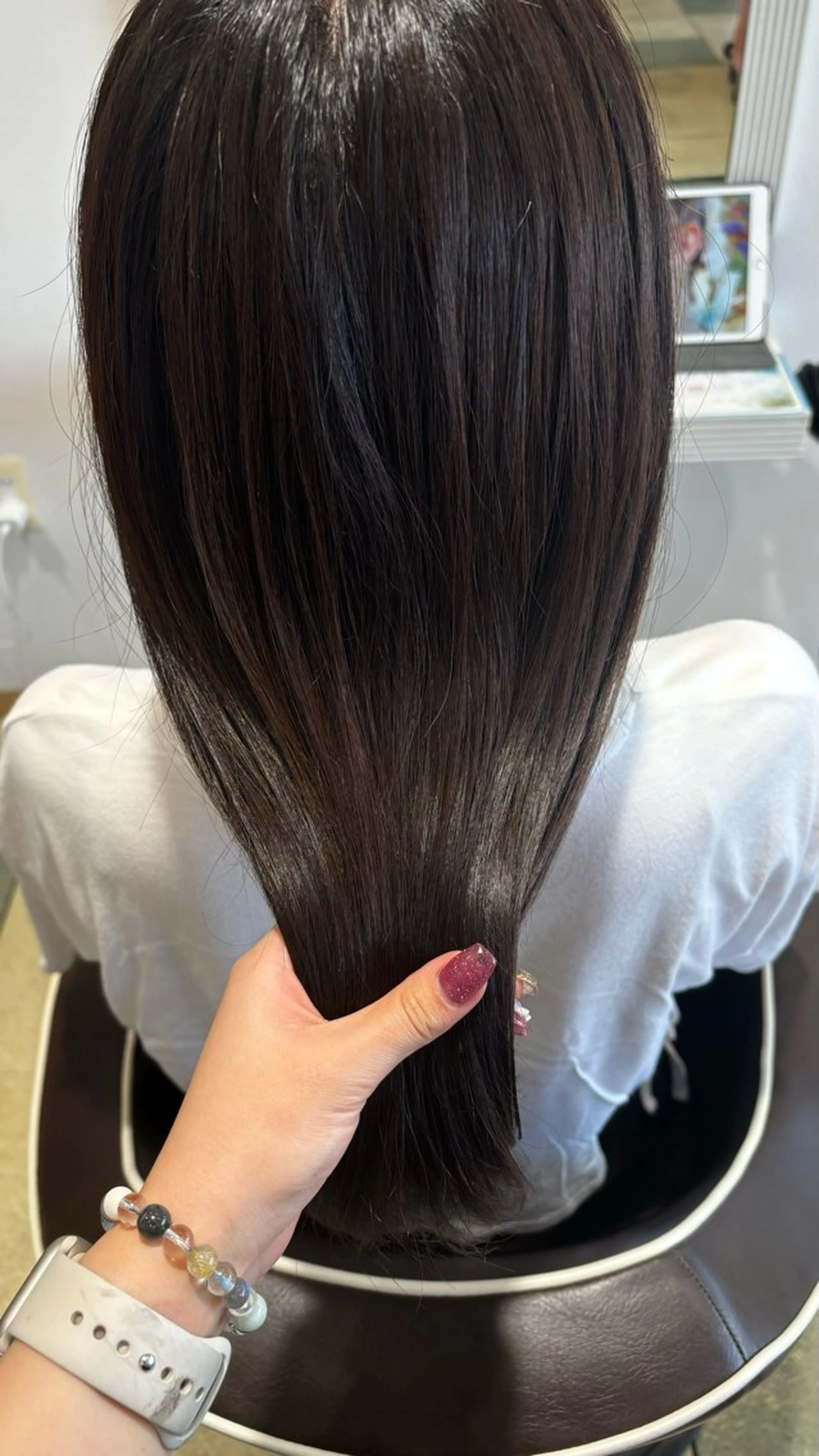 カラー 奈那美🌸 韓国ヘア🌸透明感のヘアスタイル