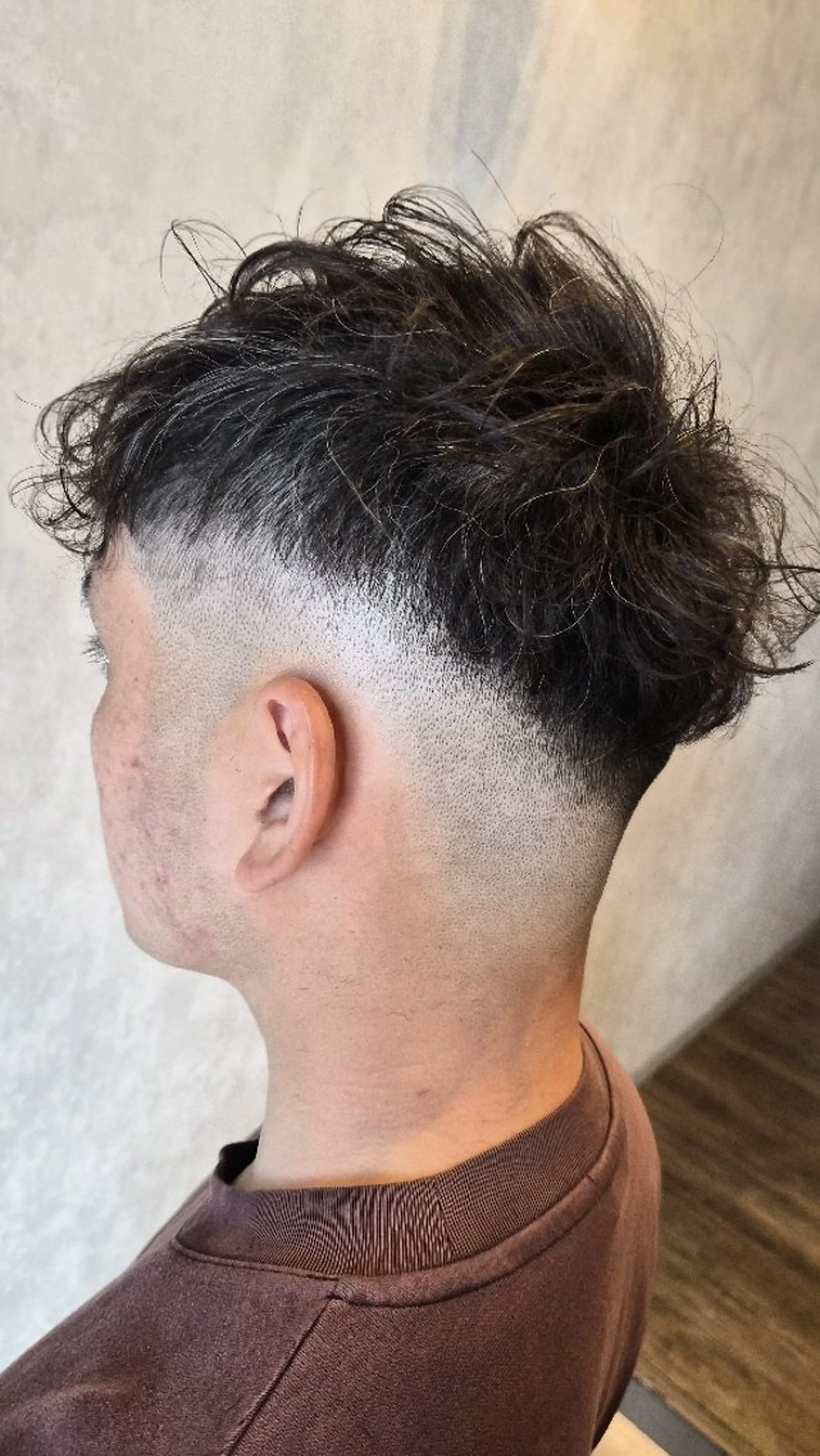 メンズ フェードカット カット KamiBito✂ タケタニのヘアスタイル