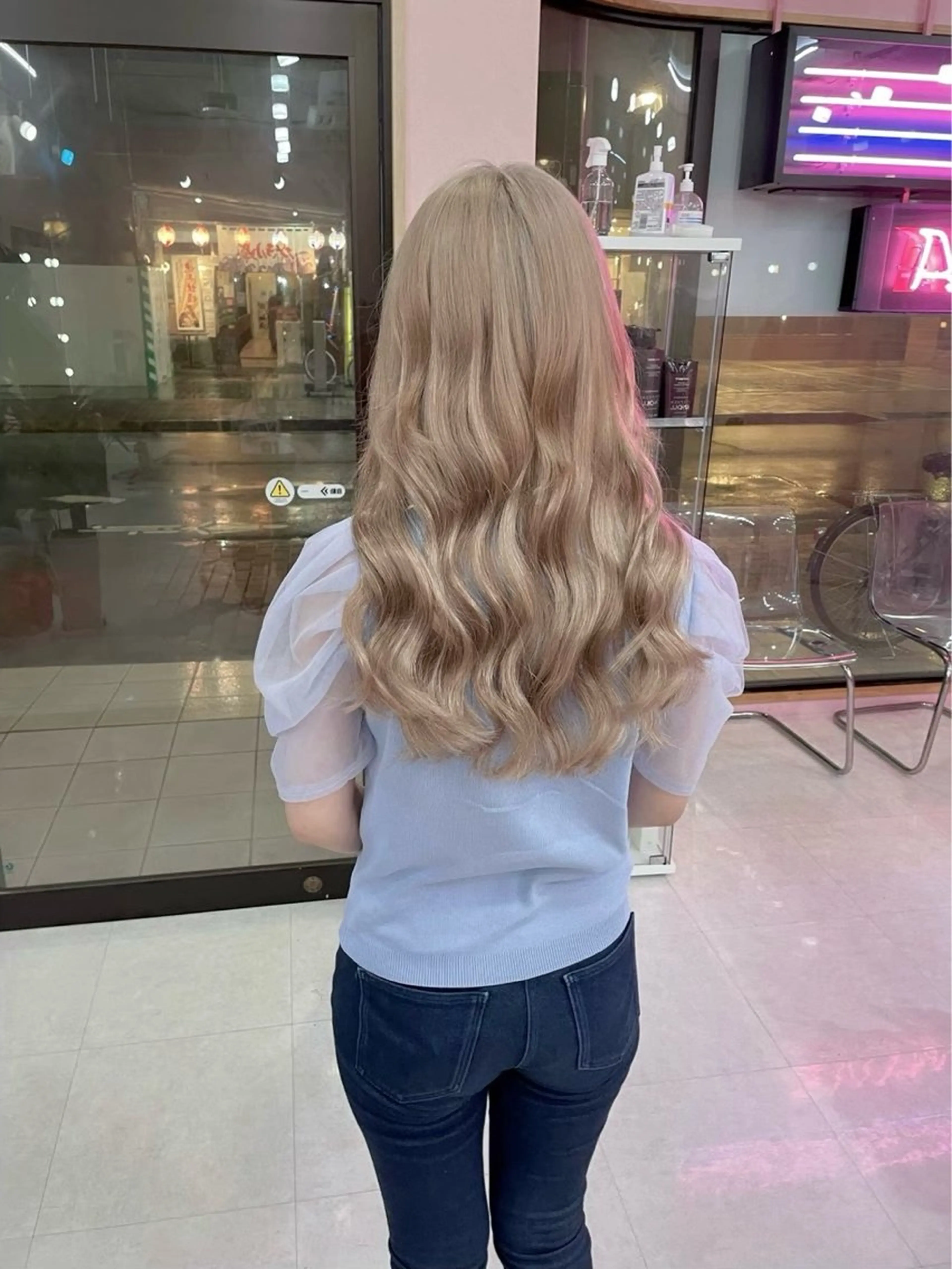 ロング カラー ブリーチ指名 No.1🦋KOKIのヘアスタイル