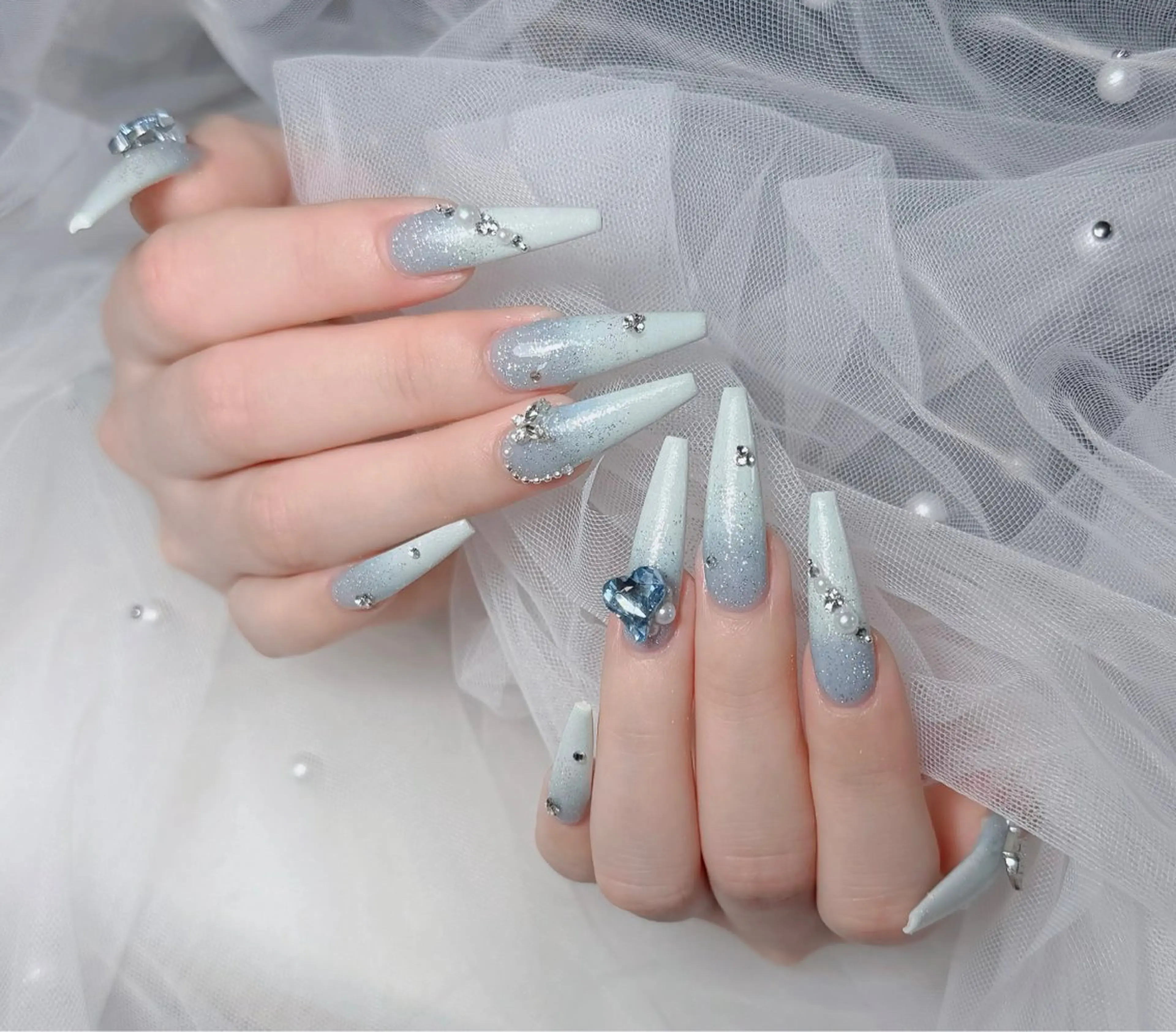 ネイル アートネイル 韓国ネイル 持ち込み ワンホンネイル ハンドネイル Lenie Nail Salonのネイルデザイン