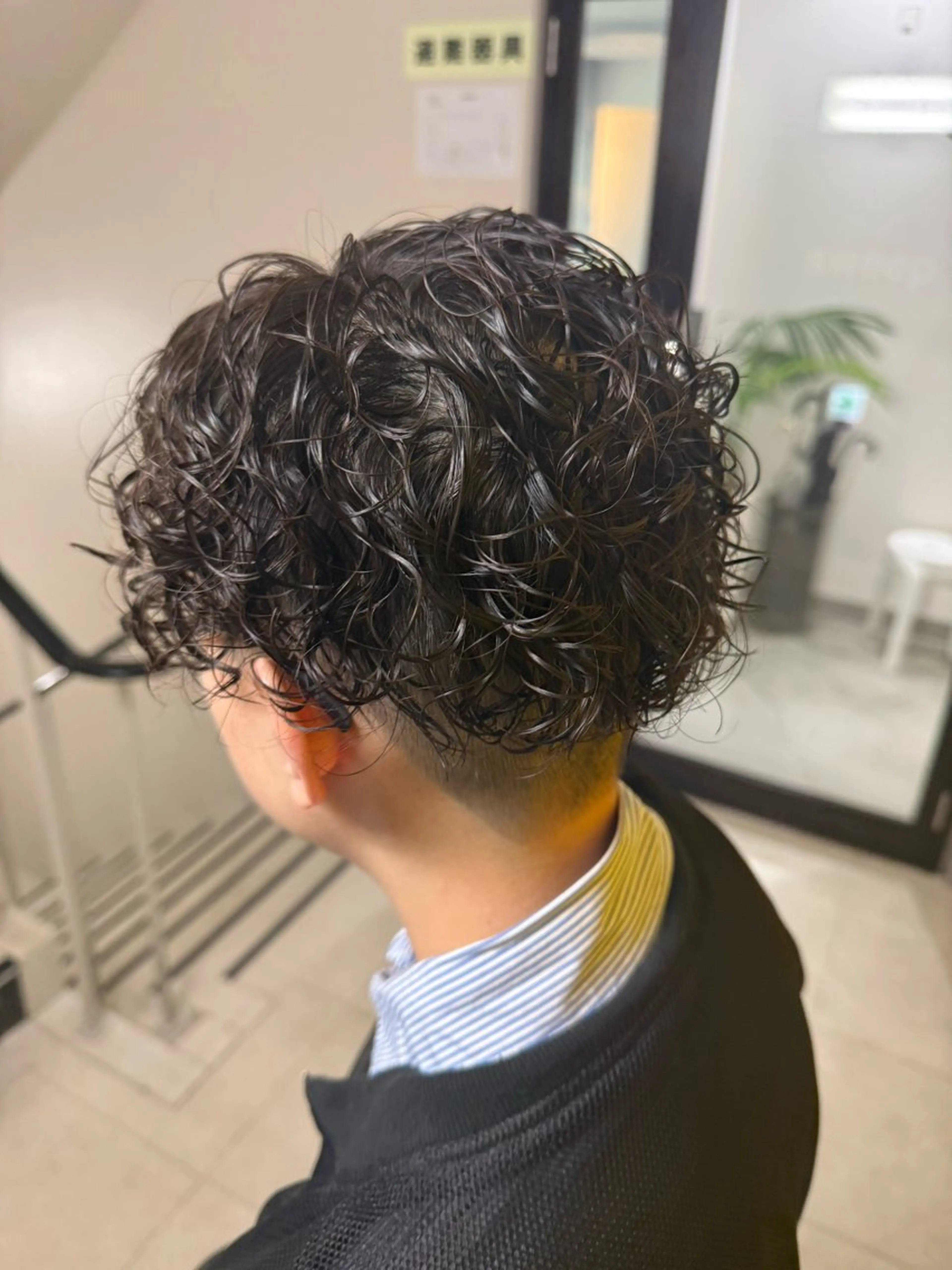 ショート パーマ スパイラルパーマ カット パーマ カ ズ サ ✴︎のヘアスタイル