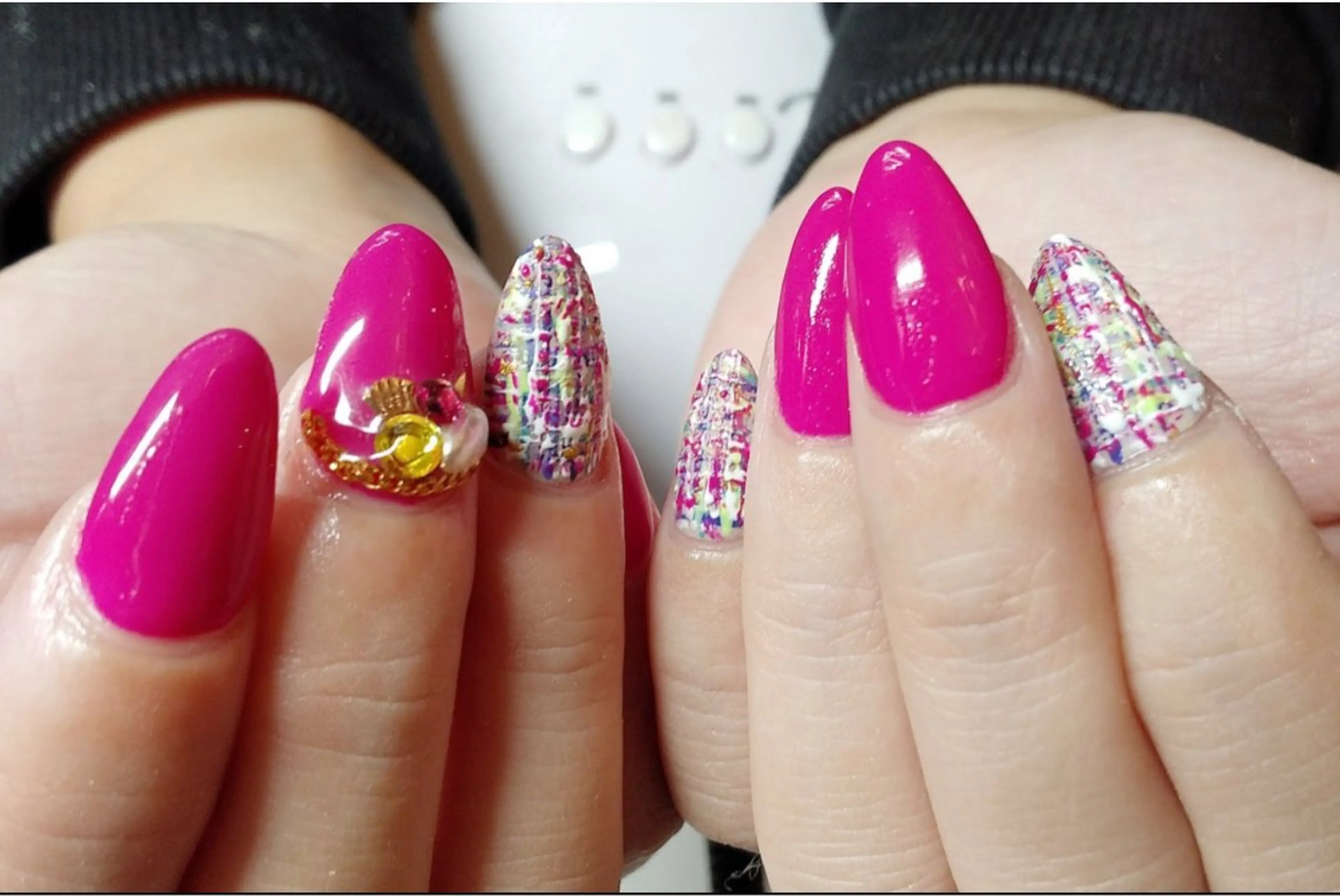 ネイル ツイードネイル Nailsalon Rのネイルデザイン