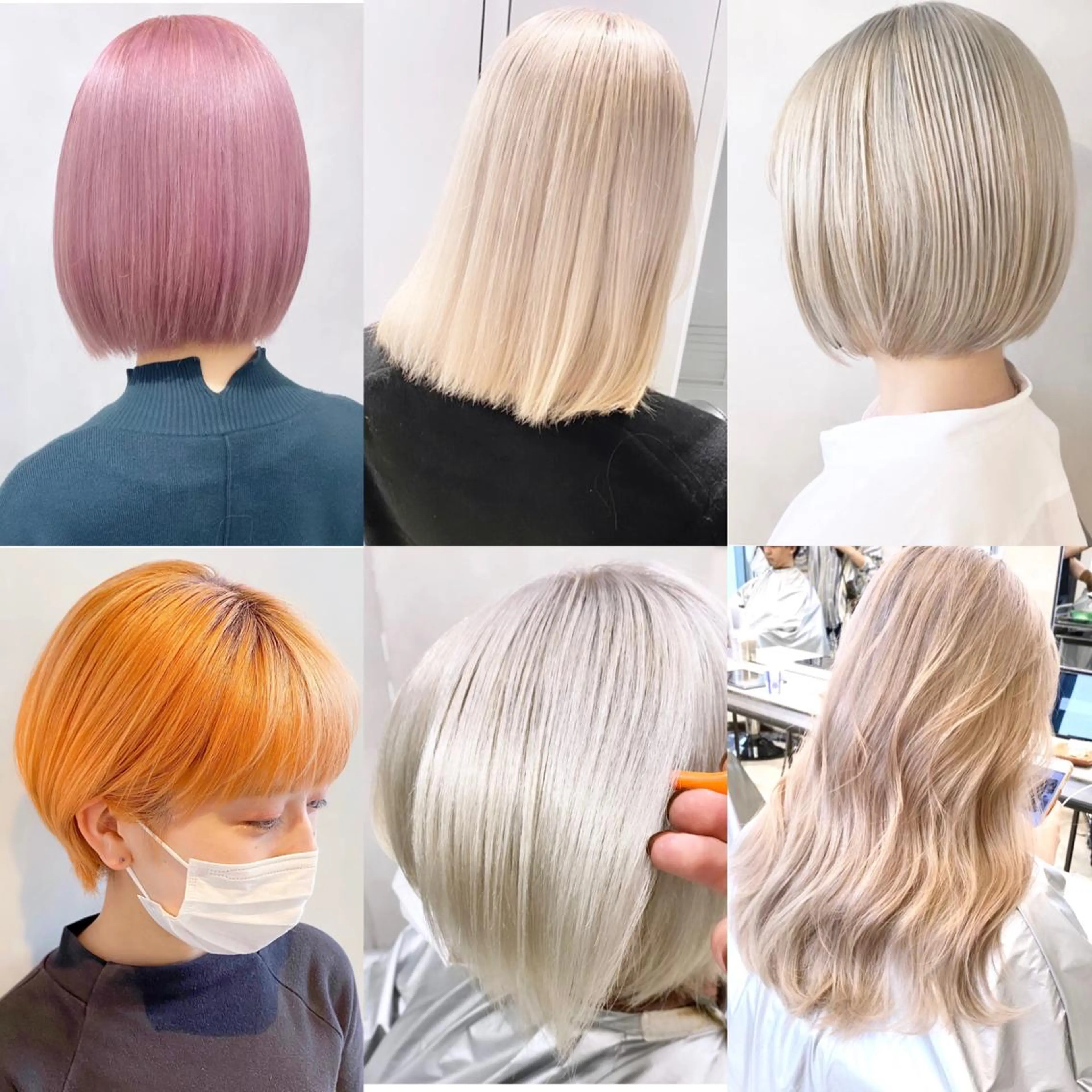 ミディアム カラー ヘアカラー トリートメント カラー系/カット特化 🟠オオタキマサシのヘアスタイル