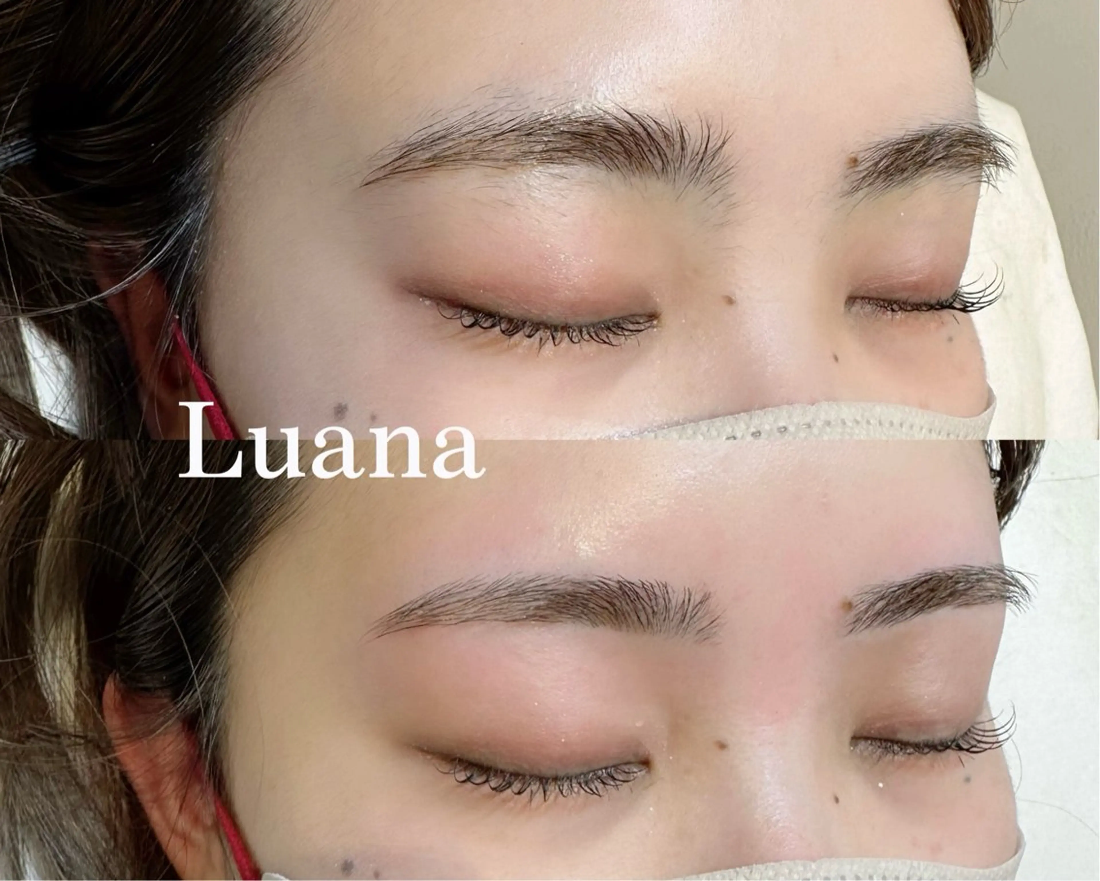 アイブロウ ワックス脱毛 Luana ✩‧₊˚ 土屋/店長のマツエク・マツパデザイン