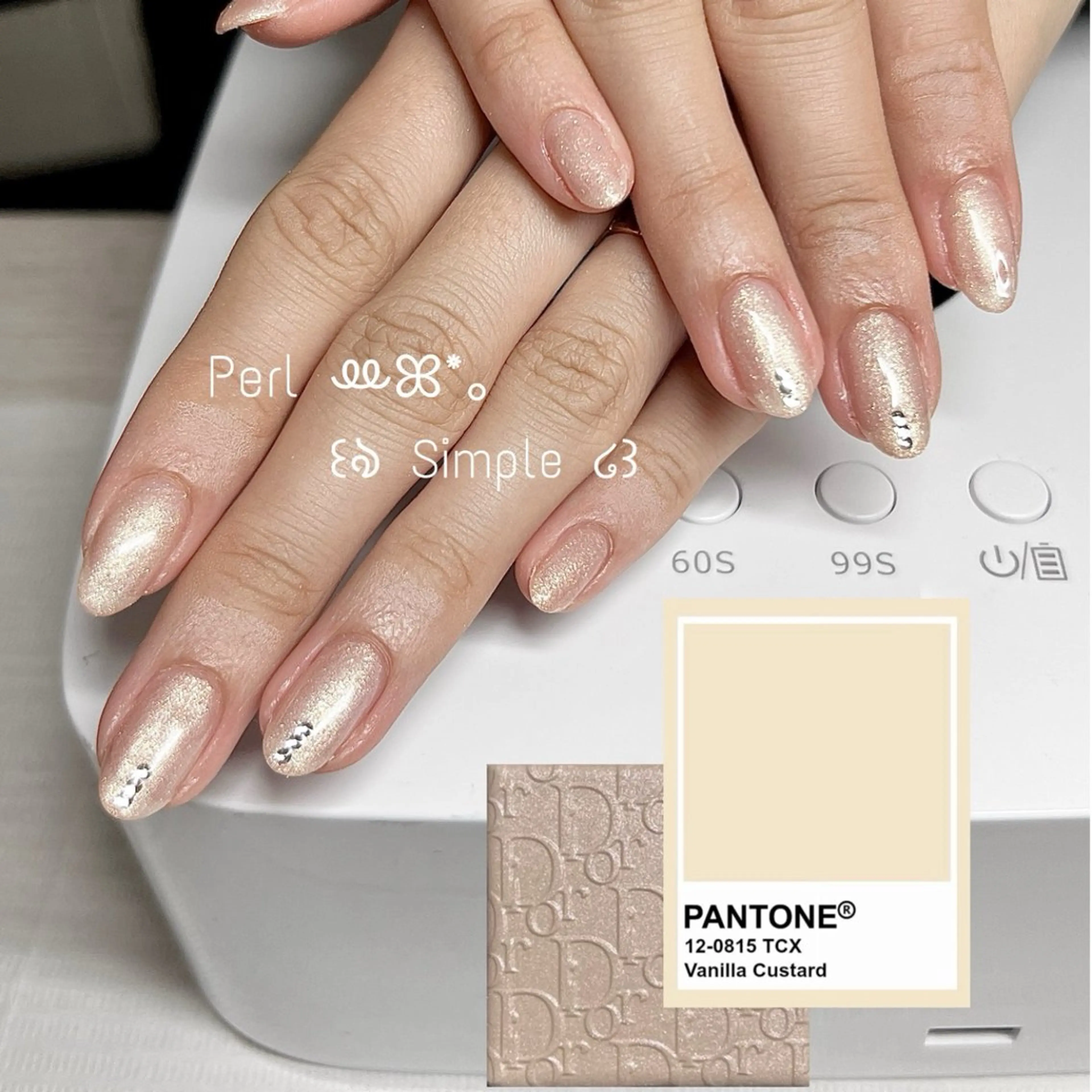 ネイル シンプルネイル TRU 💙 ゆきなのネイルデザイン