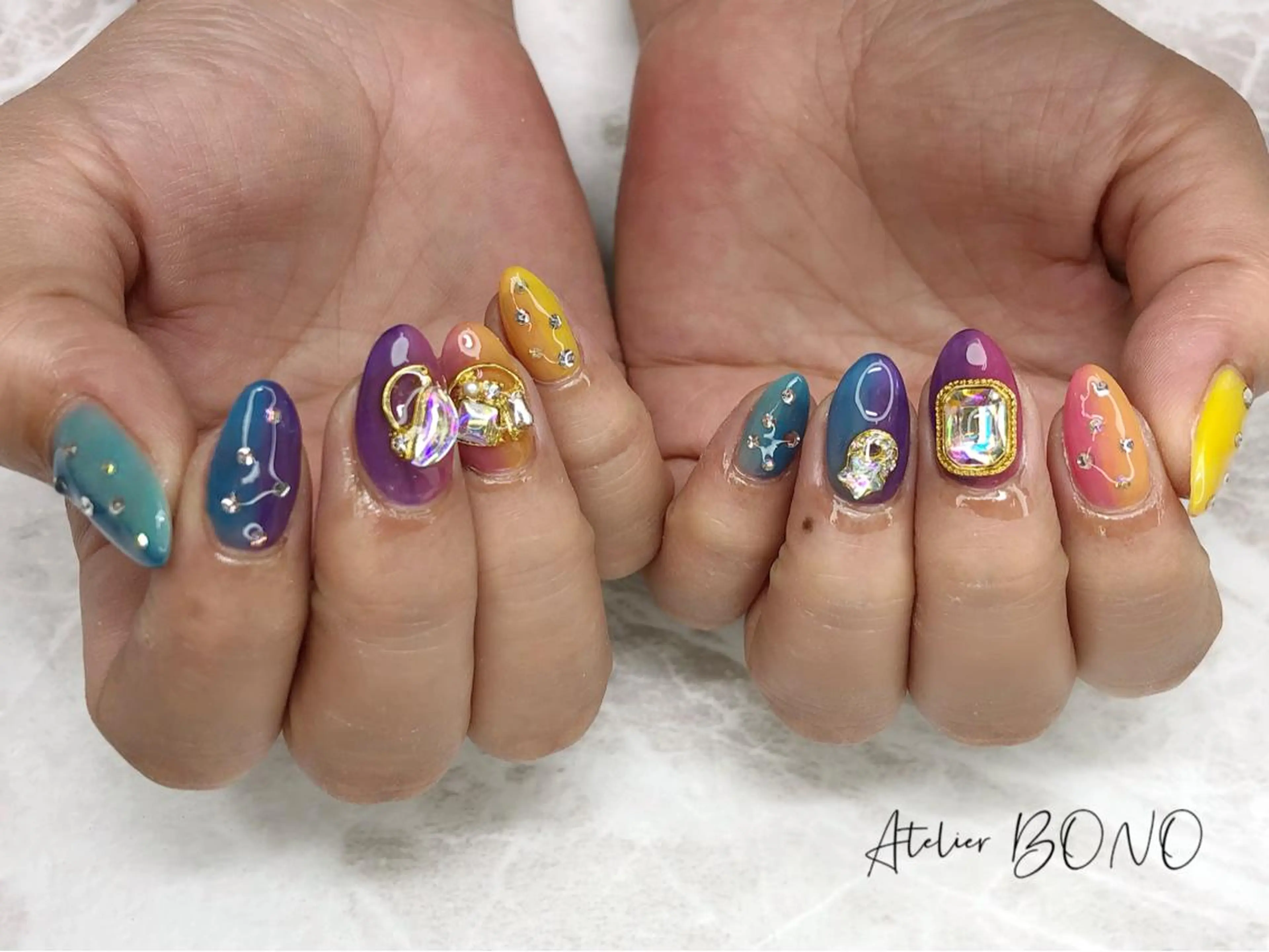 ネイル nail salon アトリエBONOのネイルデザイン