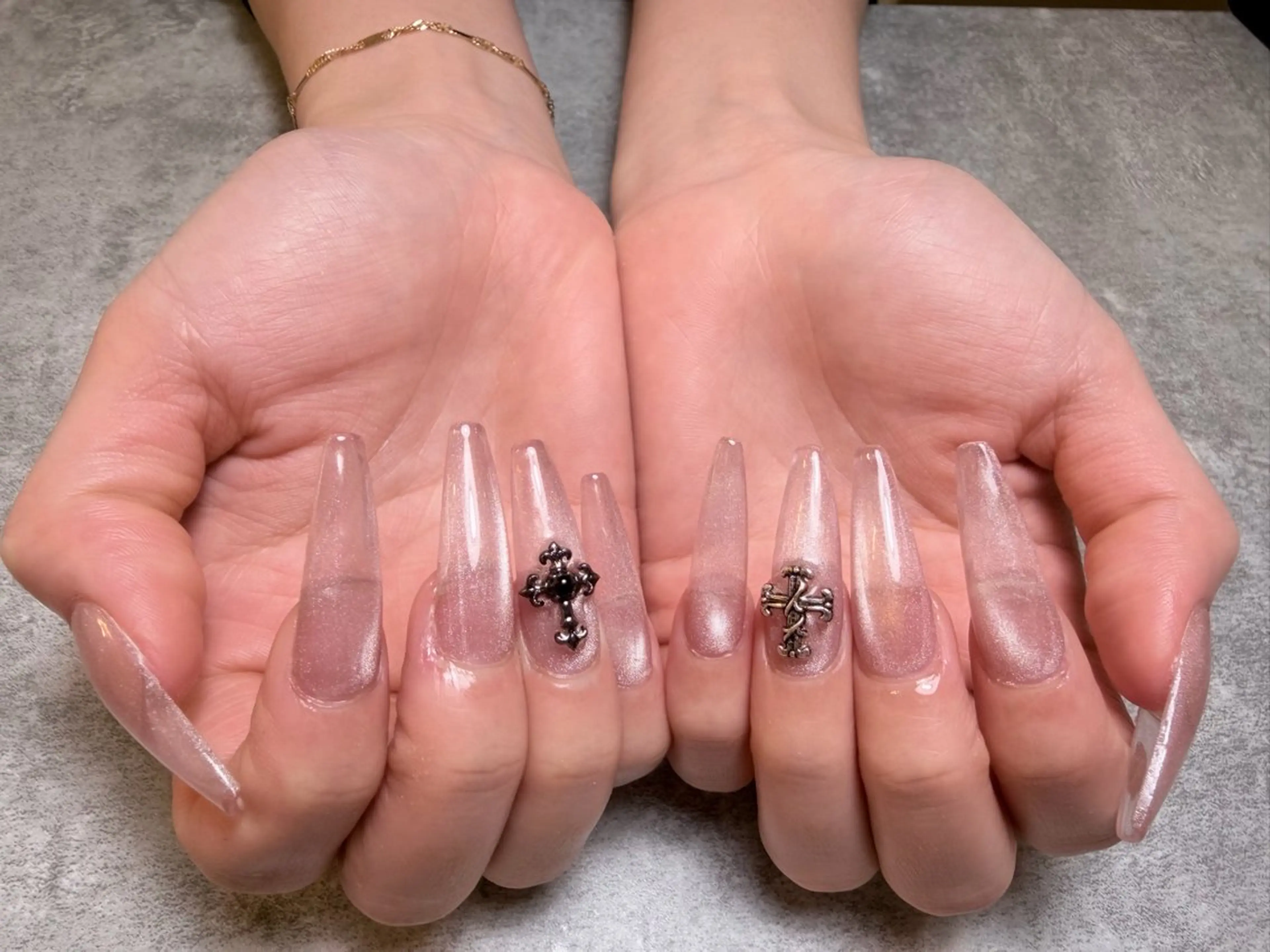 【オフなしの方限定】チップスカルプ+マグネット💅の写真
