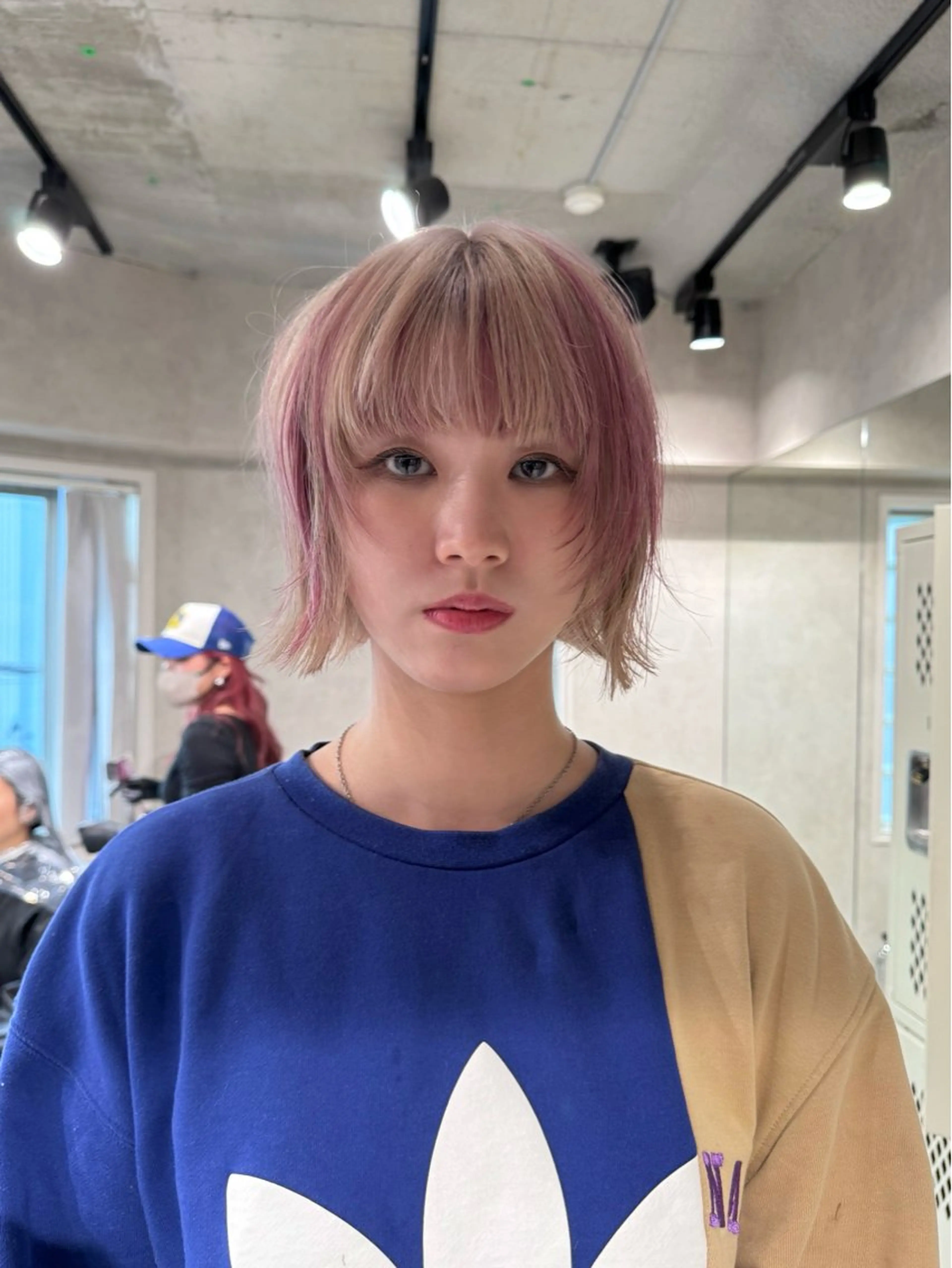 ショート カラー カット ヘアカラー トリートメント ダブルカラー ブリーチ/kaitoのヘアスタイル