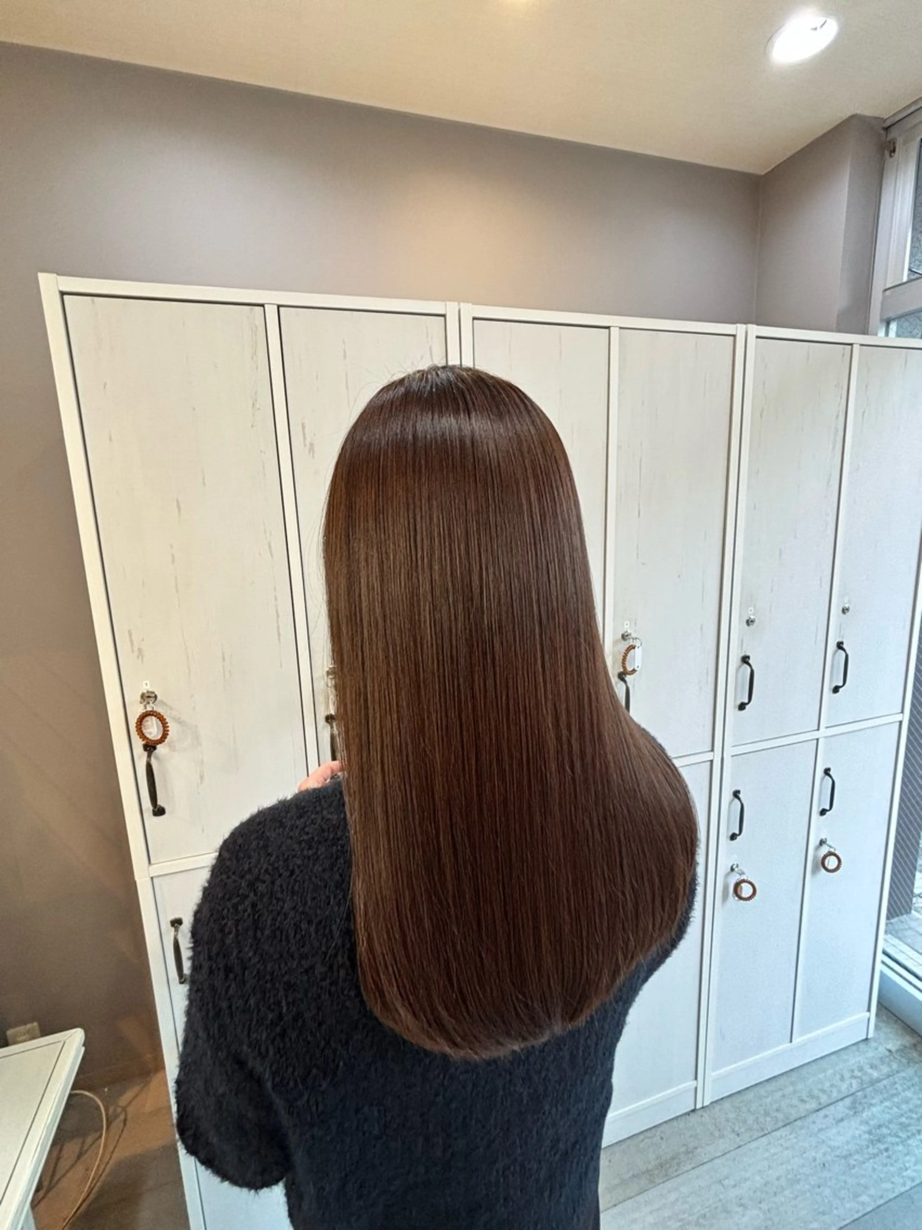 ロング カット 縮毛矯正 🧸Fiora 🧸arashi🧸のヘアスタイル