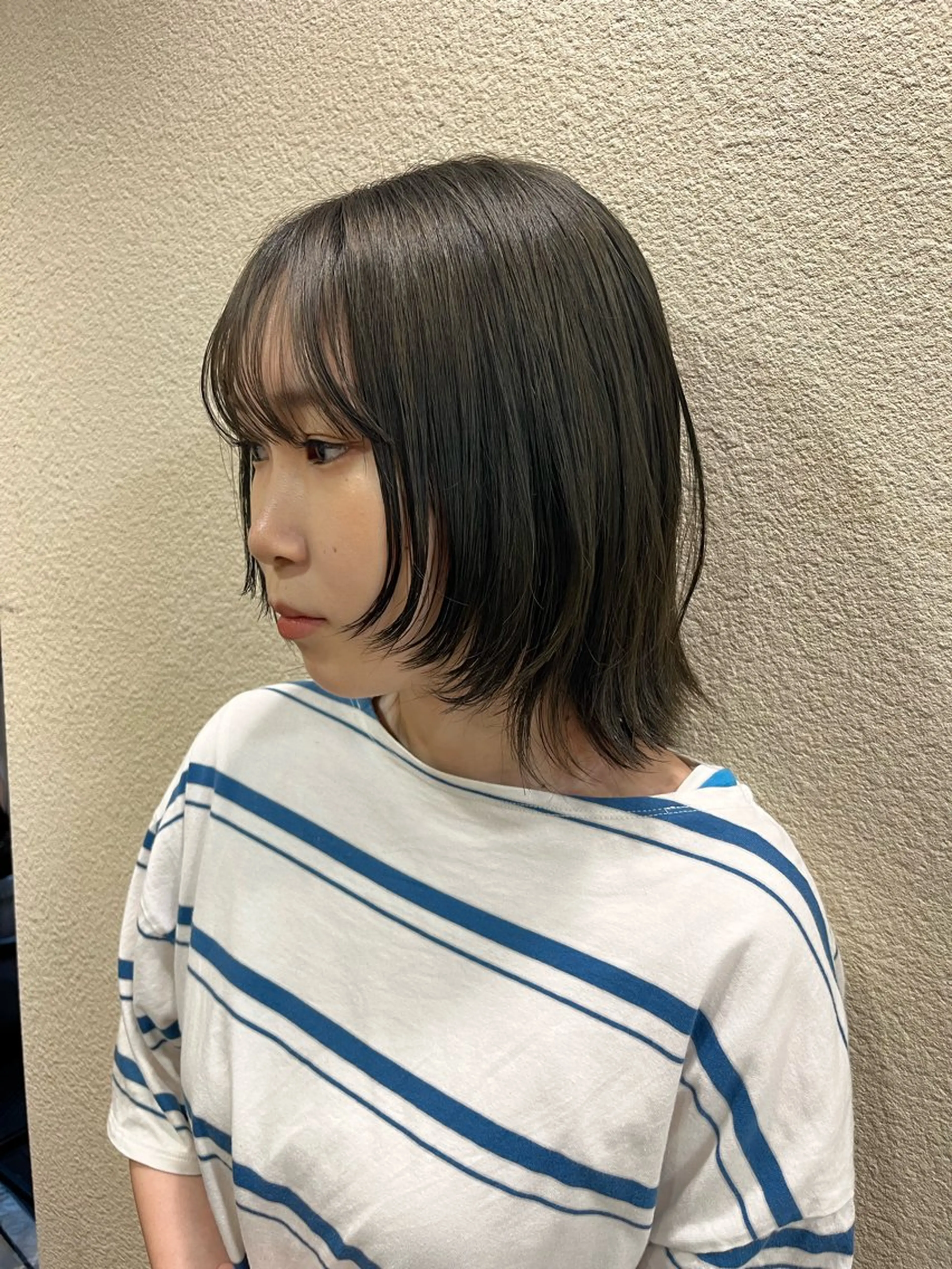 ショート 顔まわりレイヤー レイヤーカット レイヤーカット/ブラ ウンカラー/河野凜のヘアスタイル