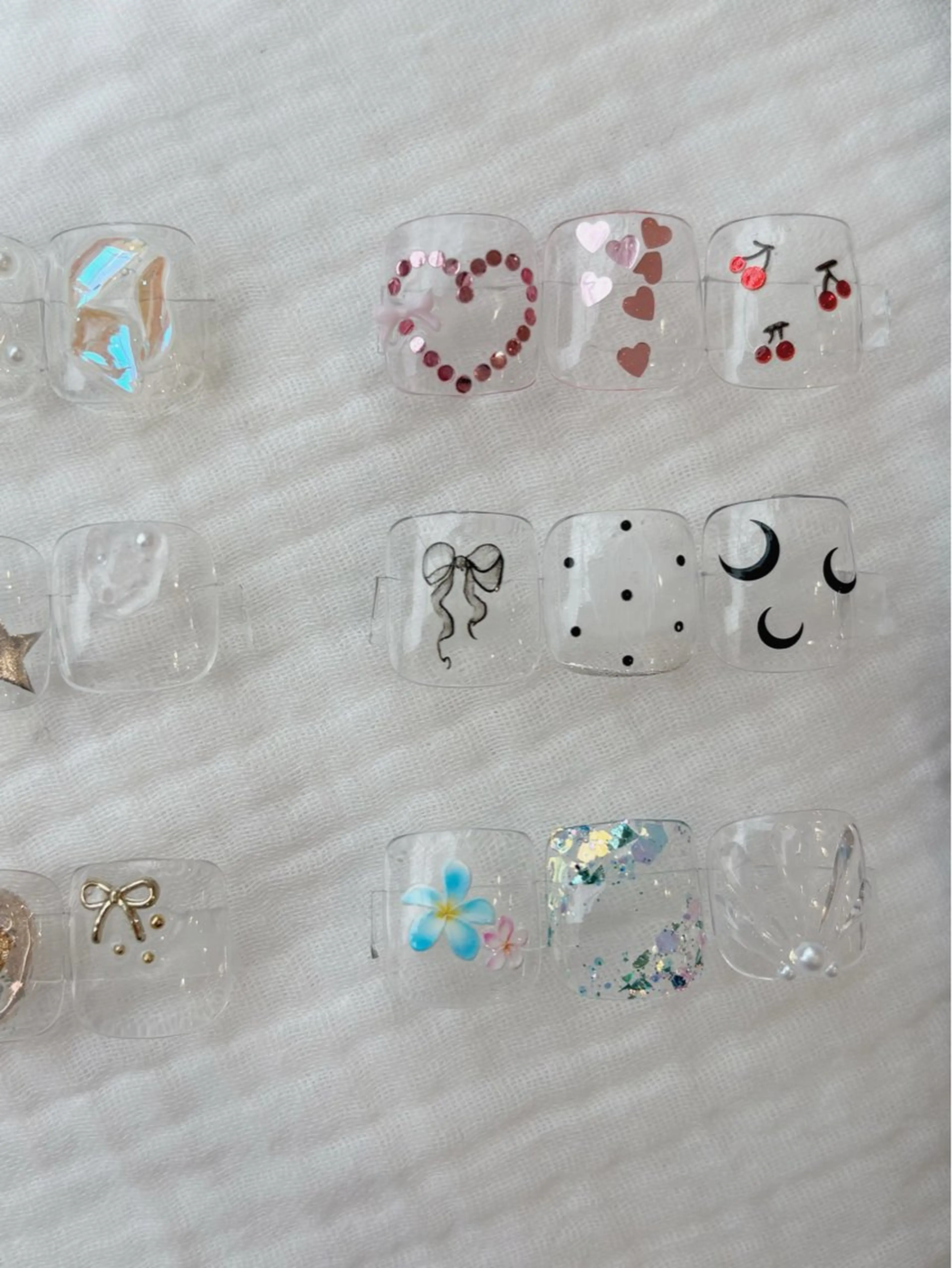 🍒foot人気No.1🫧定額親指アート【オフなし】の写真