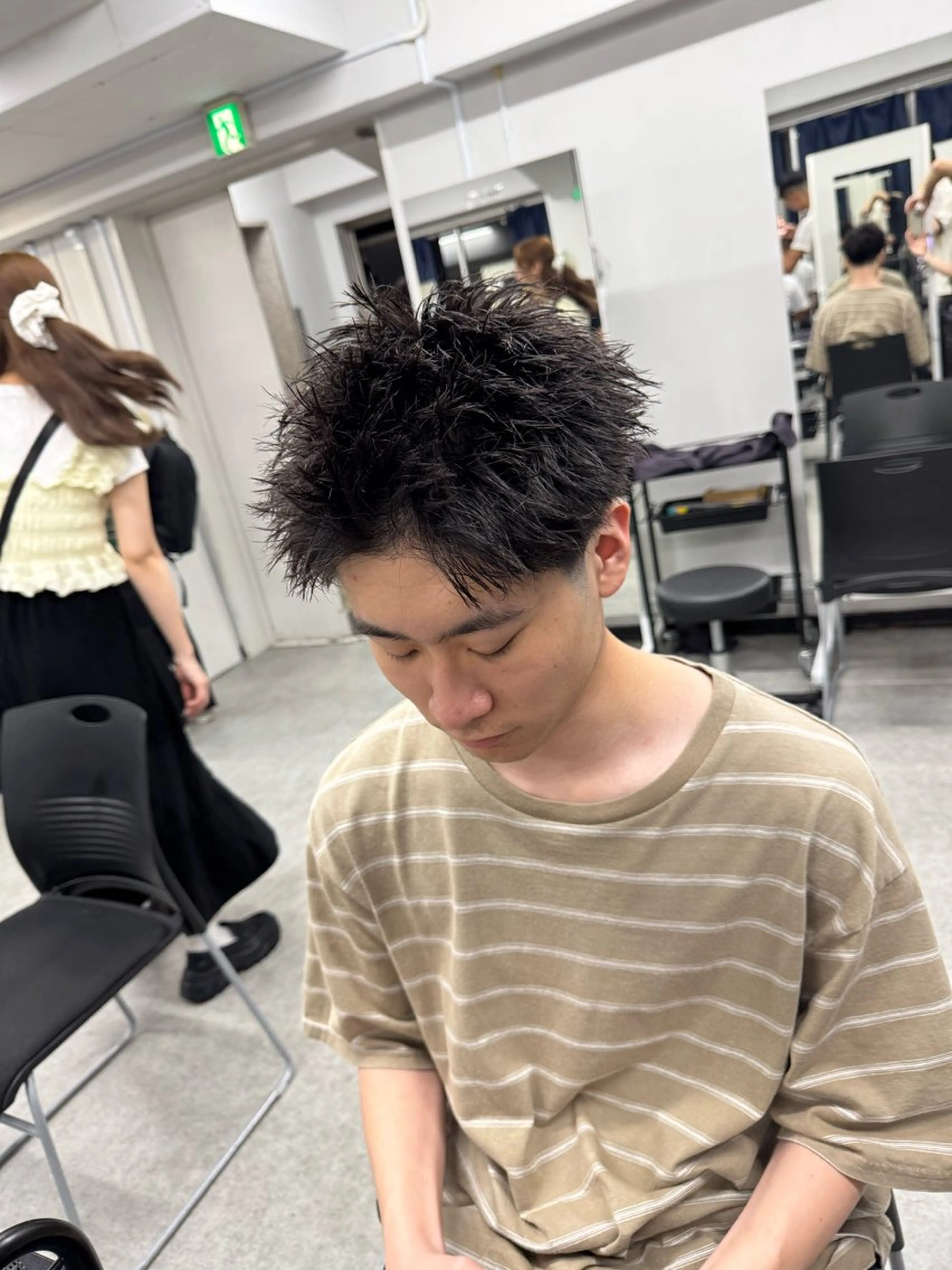 メンズ パーマ特化/ MANARUのヘアスタイル