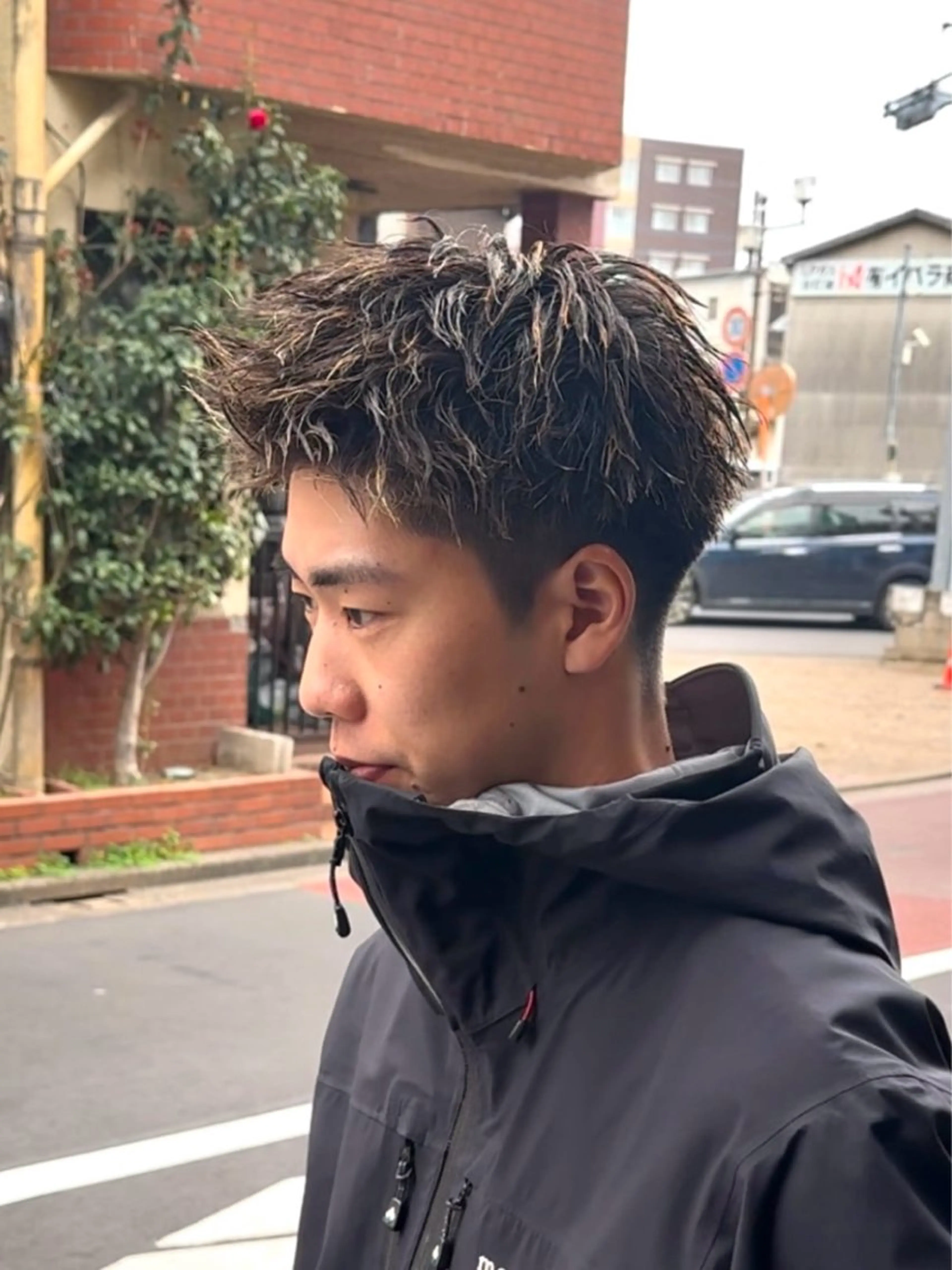 ショート パーマ メンズ メンズの悩み解決専門 柏パーマ職人/曽我尾のヘアスタイル
