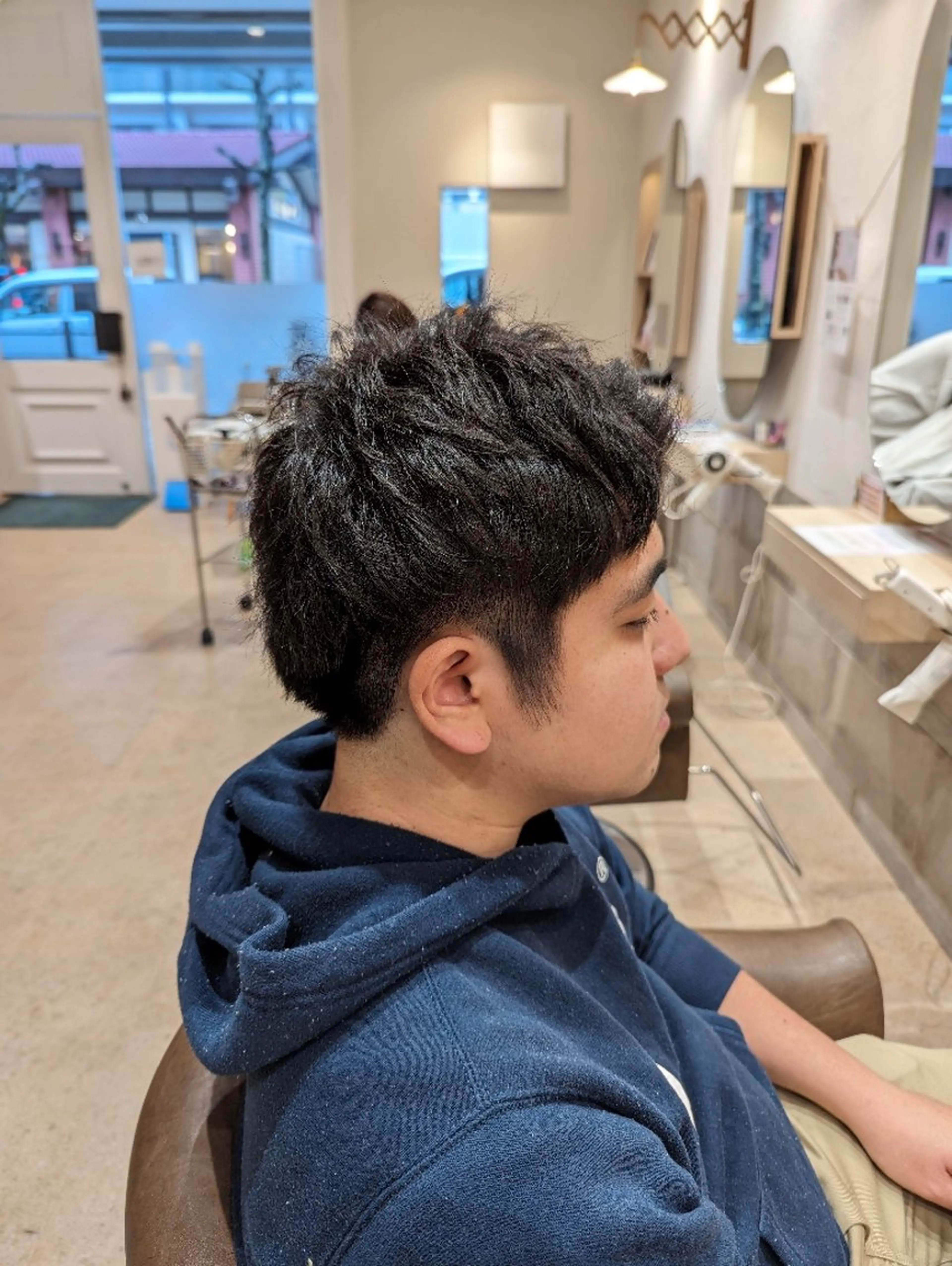 ショート メンズ 山崎 誠人のヘアスタイル