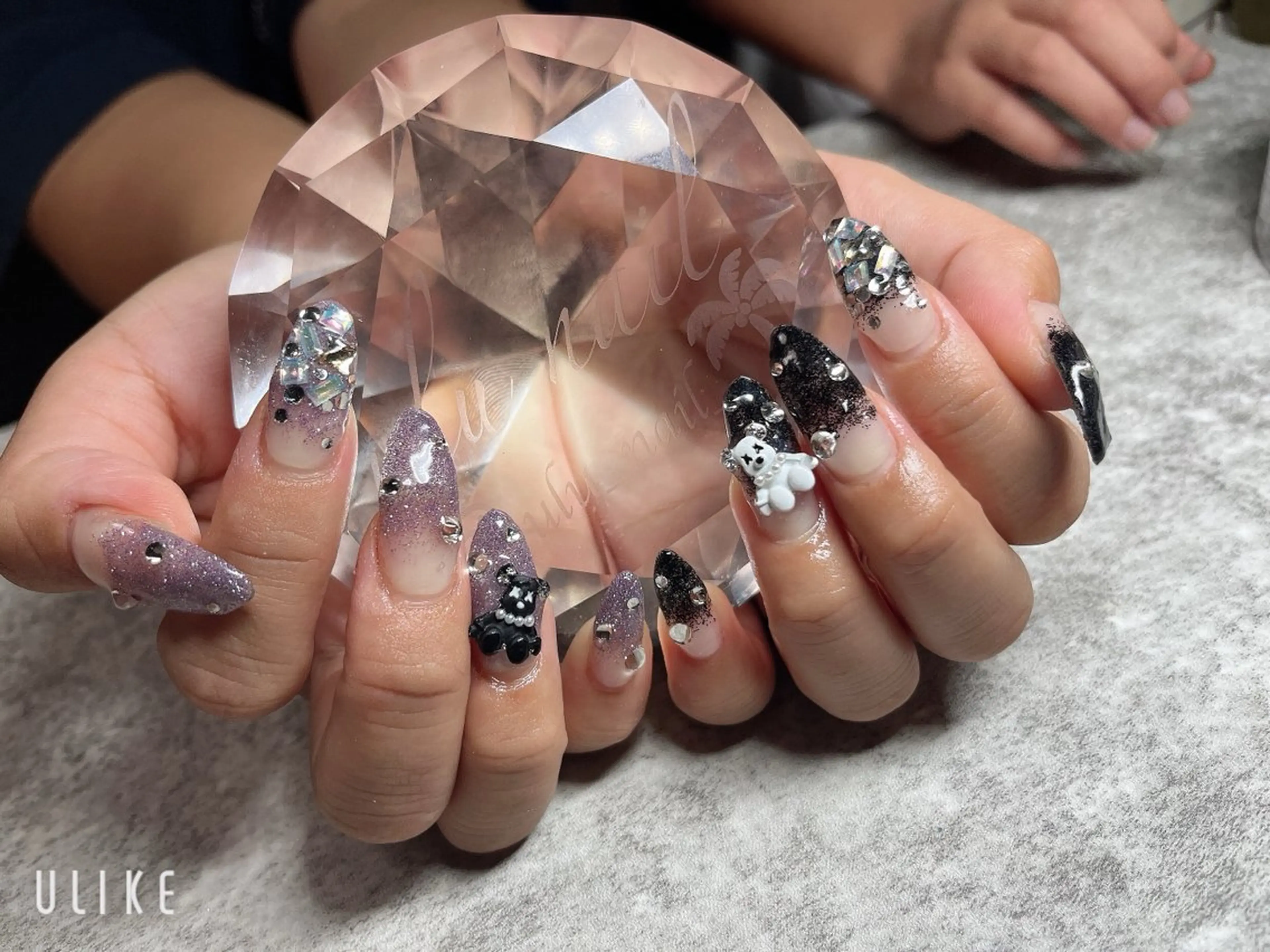 ネイル 持ち込み ネイルチップ 佐野 愛美のネイルデザイン