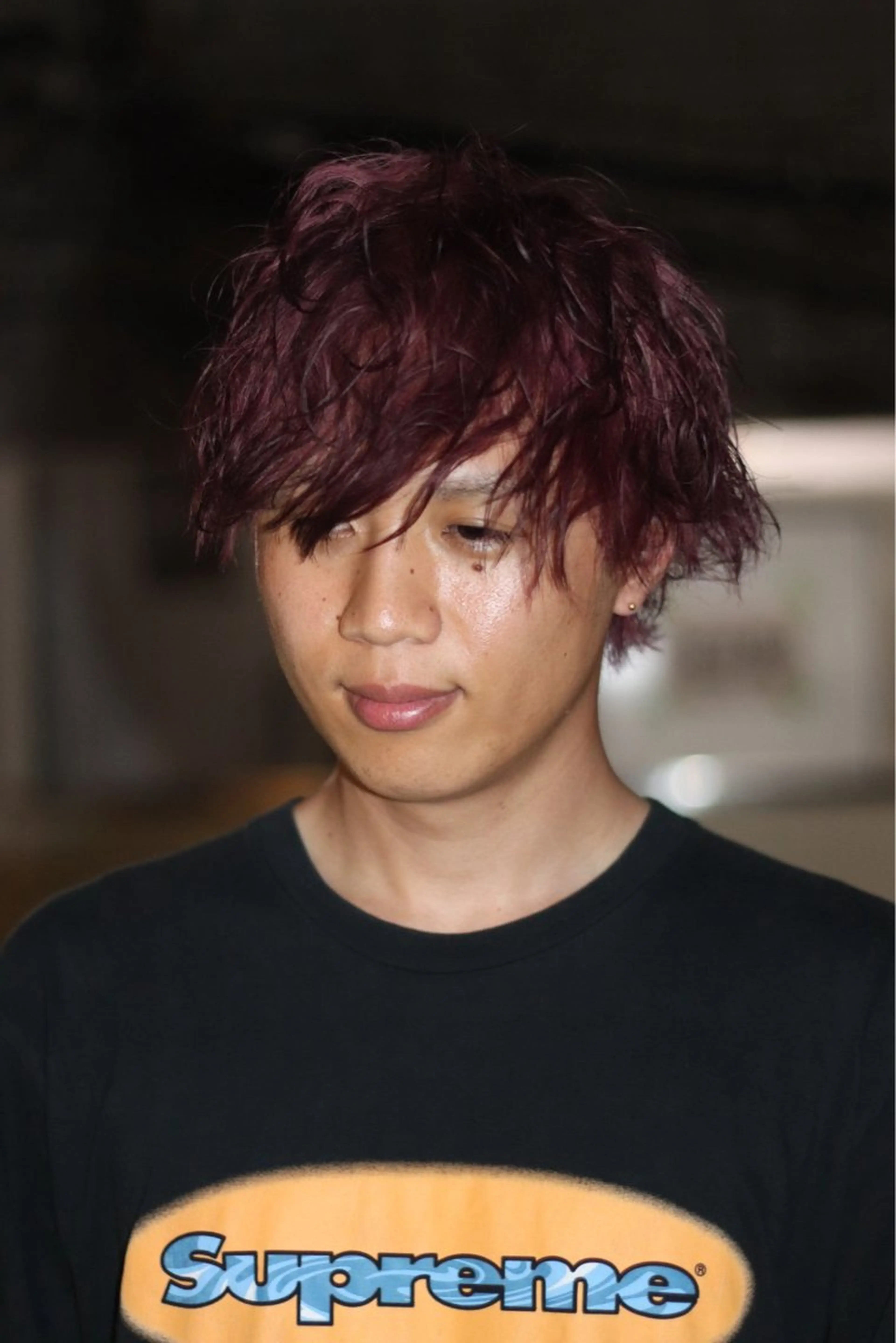 ショート カラー メンズ 浅岡 昭汰のヘアスタイル