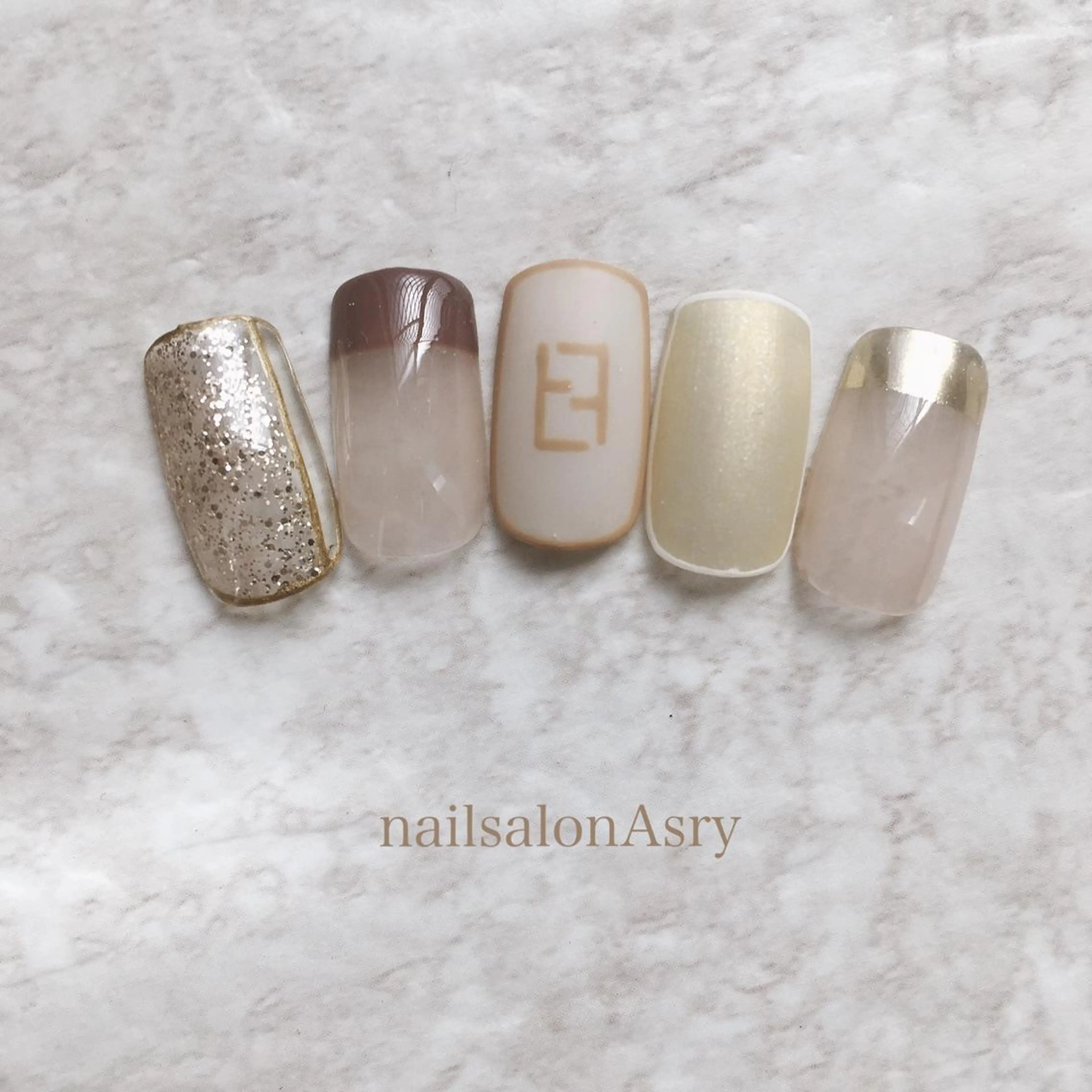 ネイル nailsalon Asryのネイルデザイン