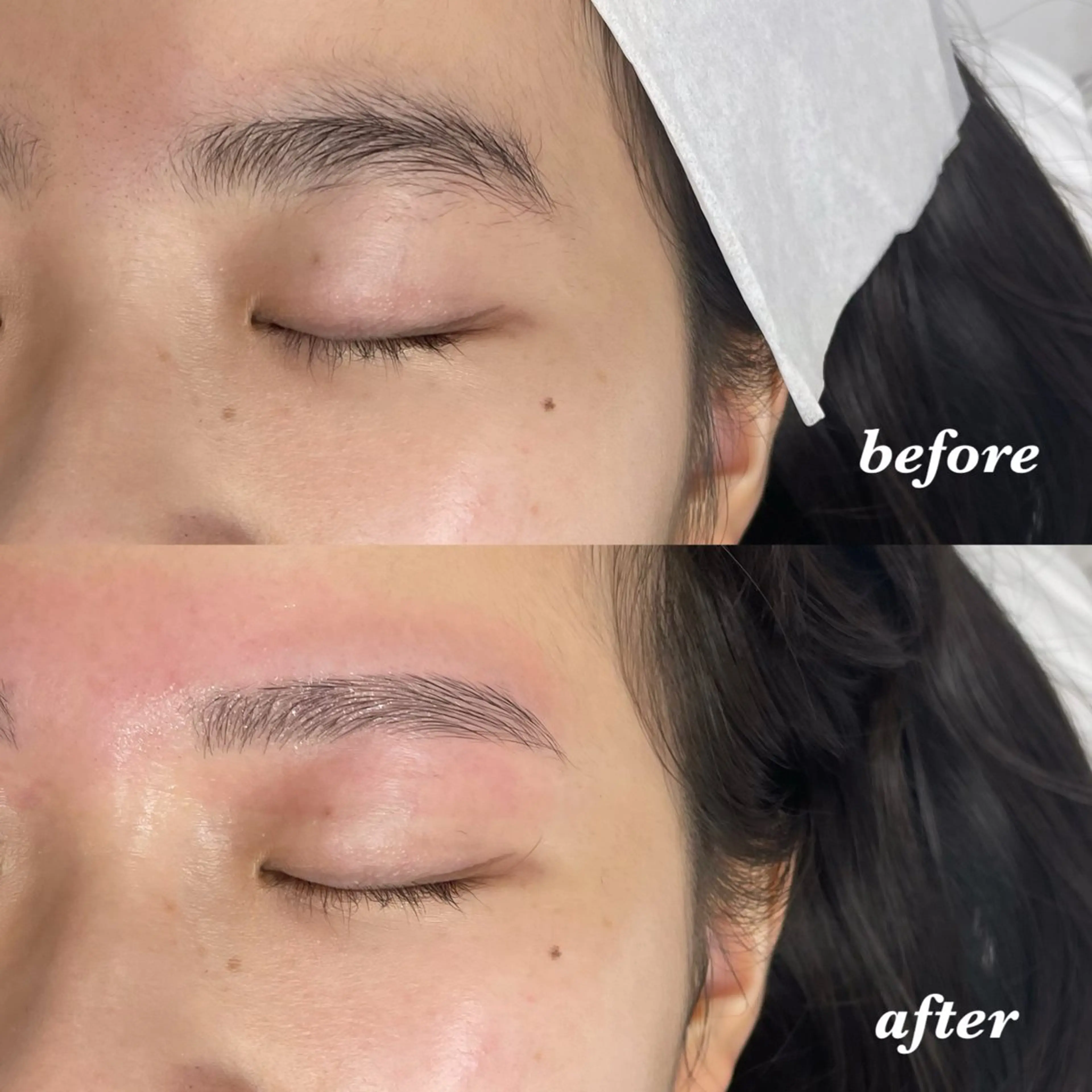 《人気メニュー🪄》美眉アイブロウWAX+間引き ¥5,000の写真