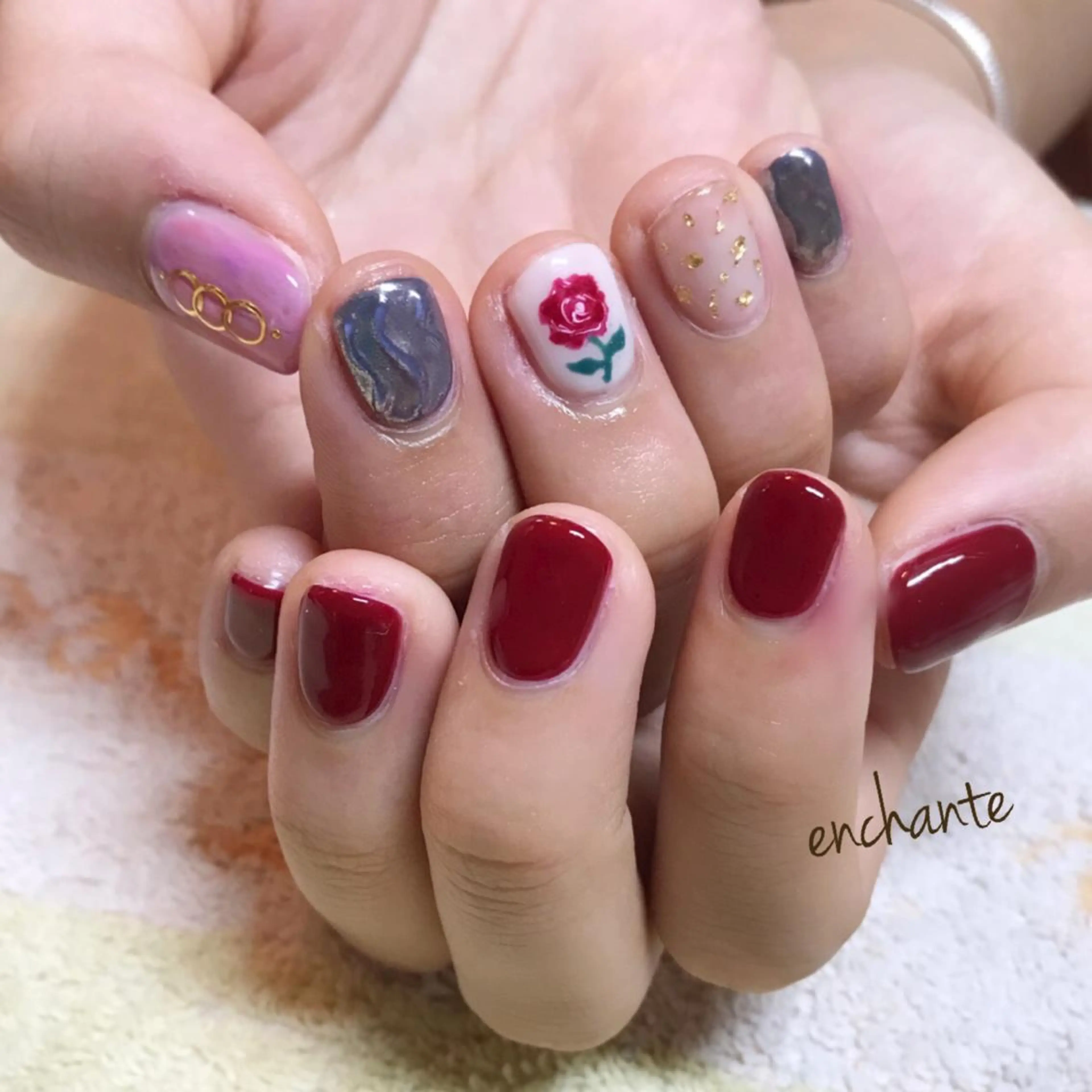 ネイル アンシャンテ所属・enchante 自由が丘のマツエク・マツパデザイン