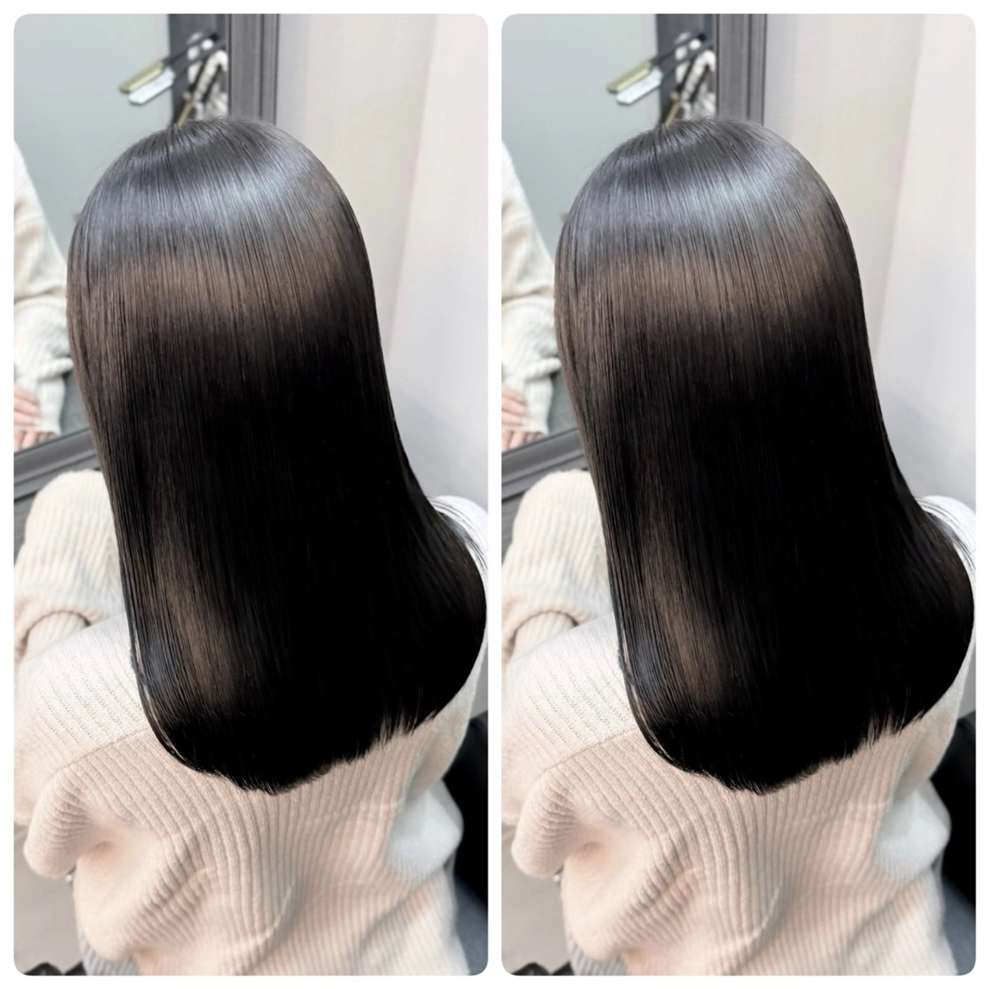 ロング 縮毛矯正/韓国 /店長/KANATOのヘアスタイル