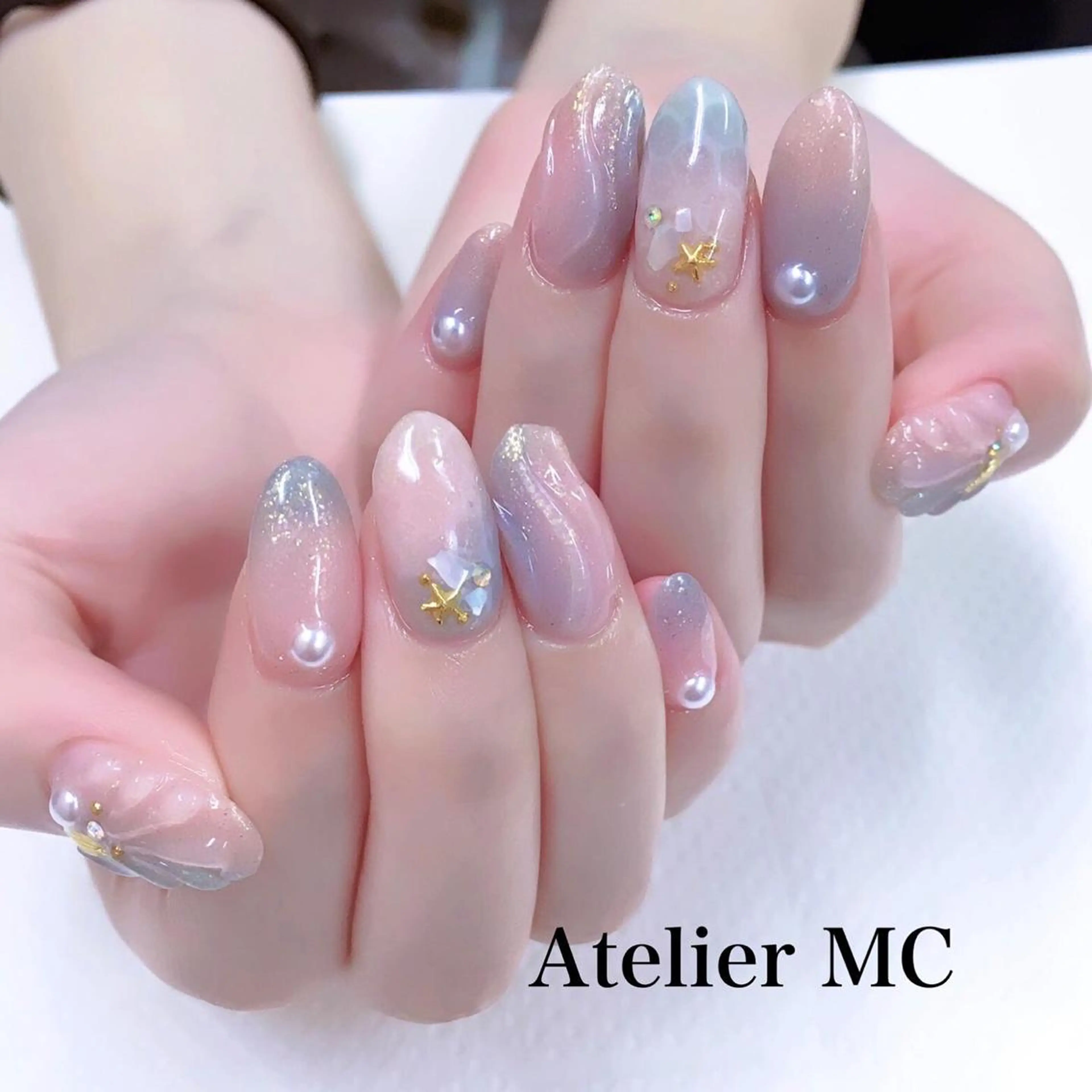 ネイル ハンドネイル アトリエ エムシー 【新富町・東銀座】のネイルデザイン