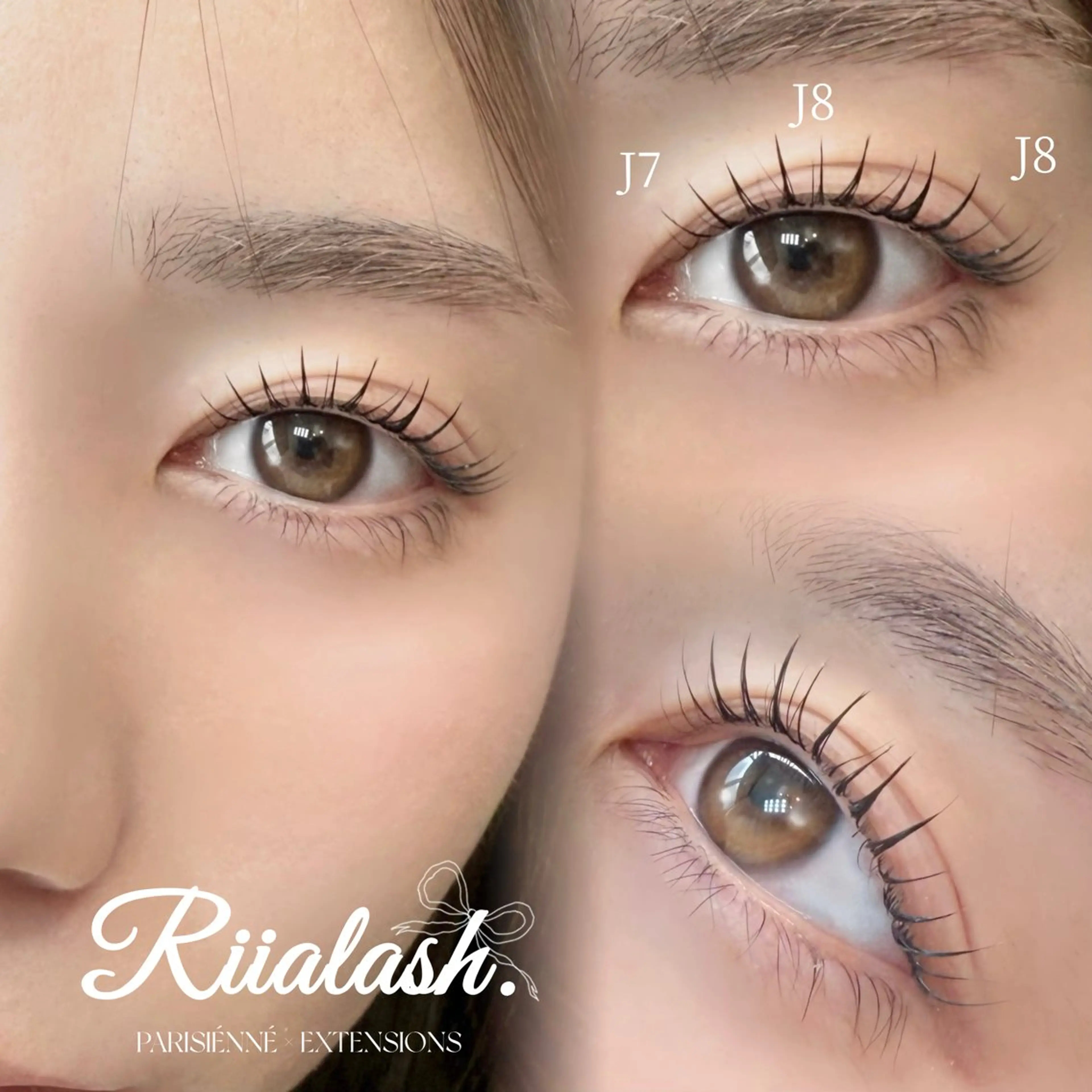 マツエク・マツパ Riko .のマツエク・マツパデザイン