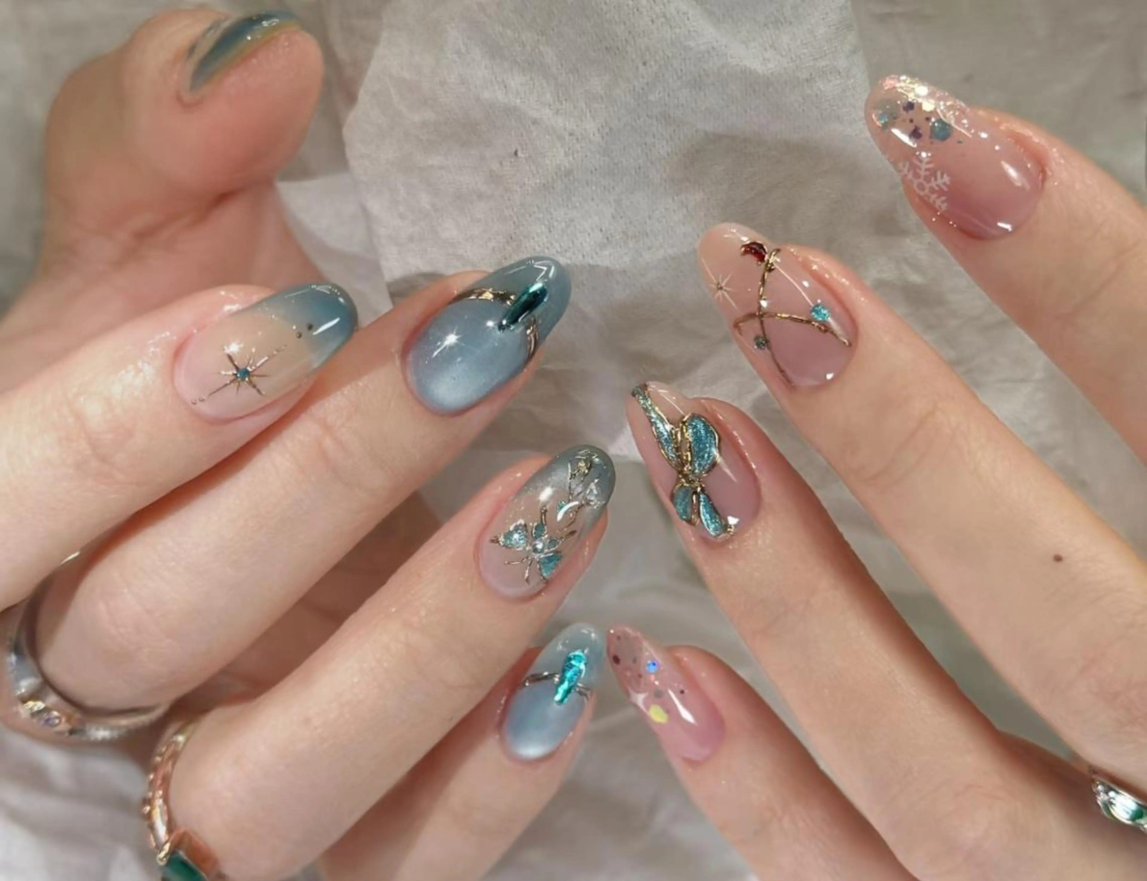 ネイル ハンドネイル 💫 Tsuki_Nailのネイルデザイン