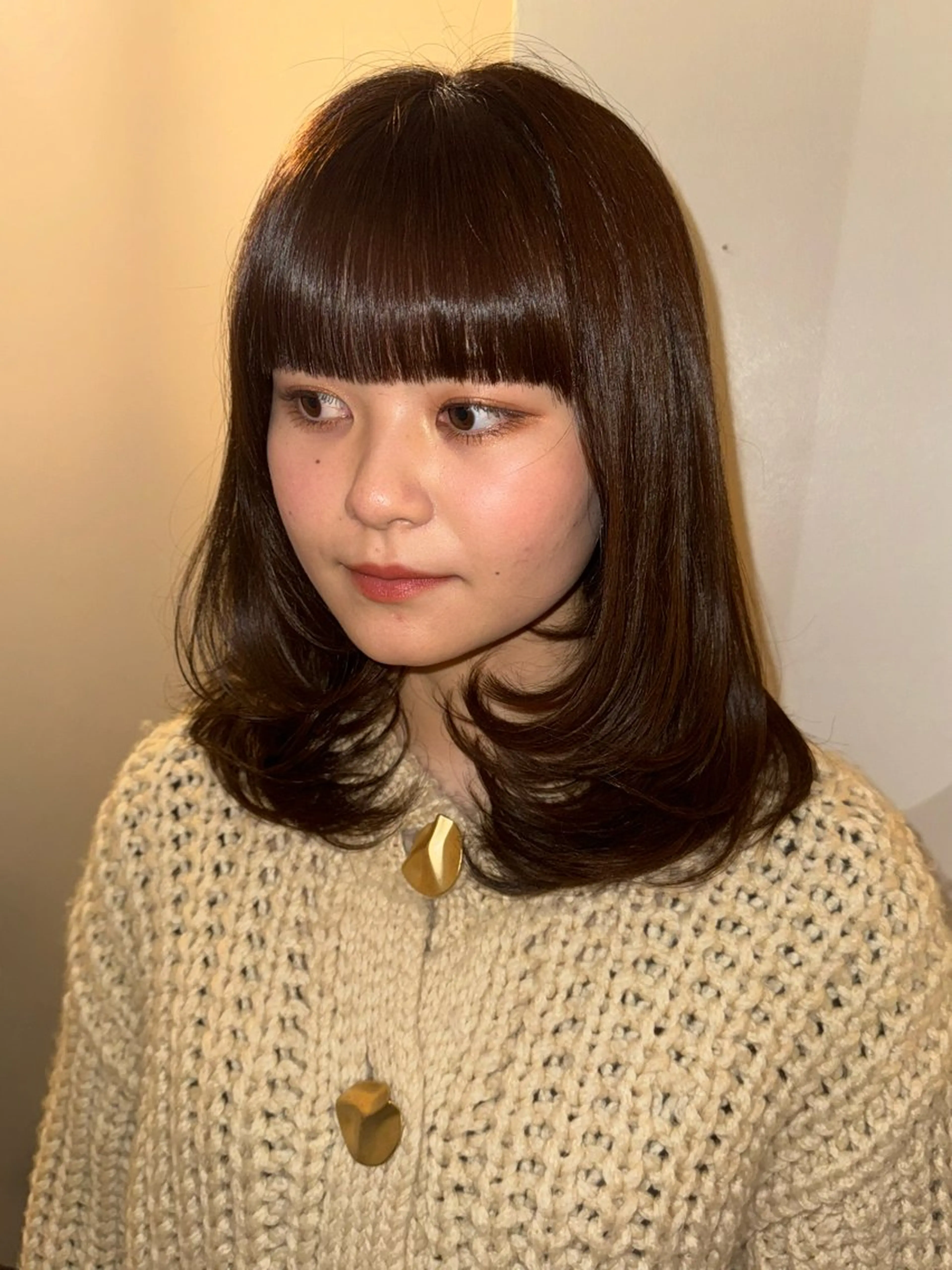 ミディアム 海外風/暖色🧡 /Unaのヘアスタイル