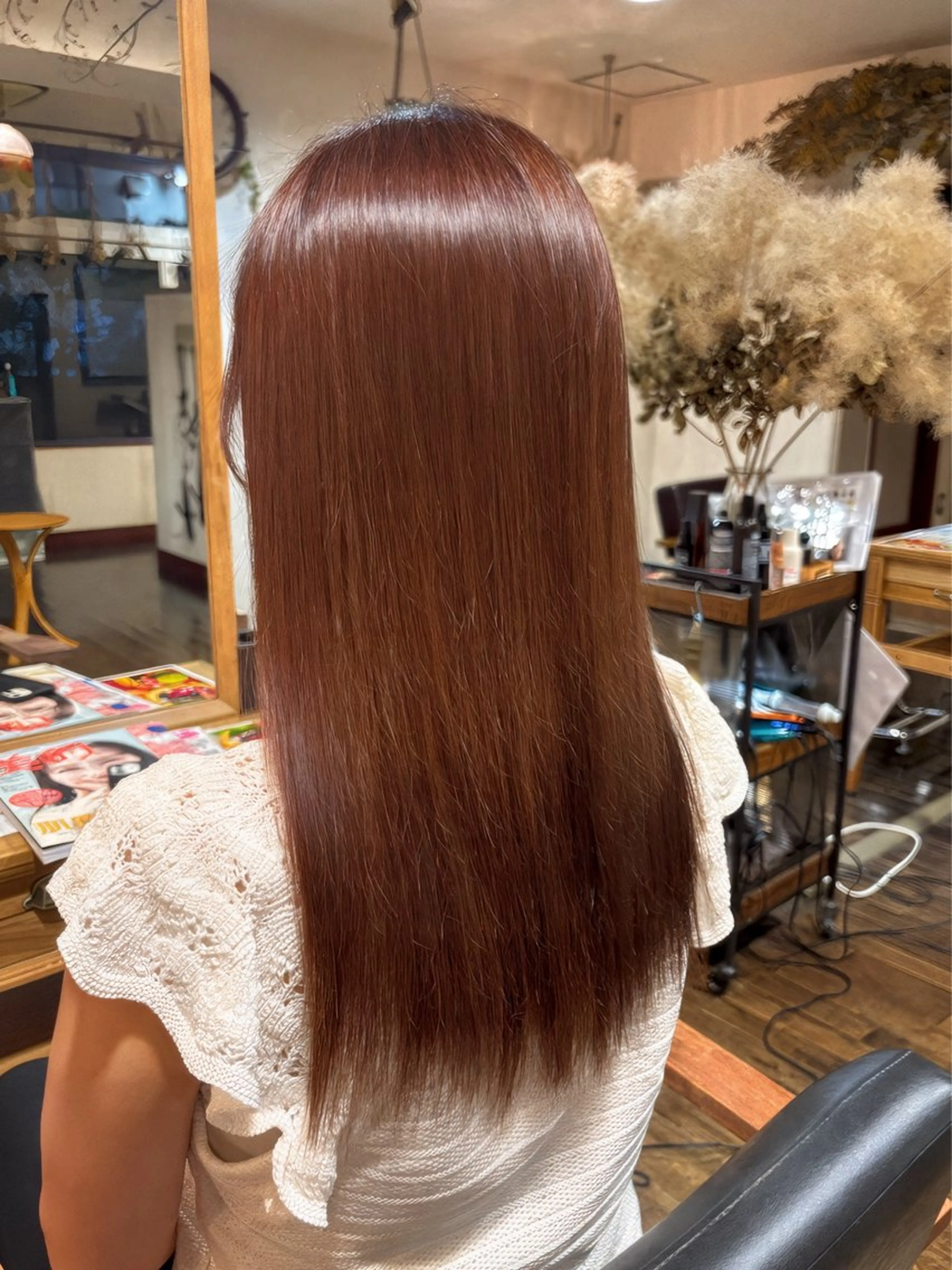 カラー アカリ😸🫶 カラーリスト🧡のヘアスタイル