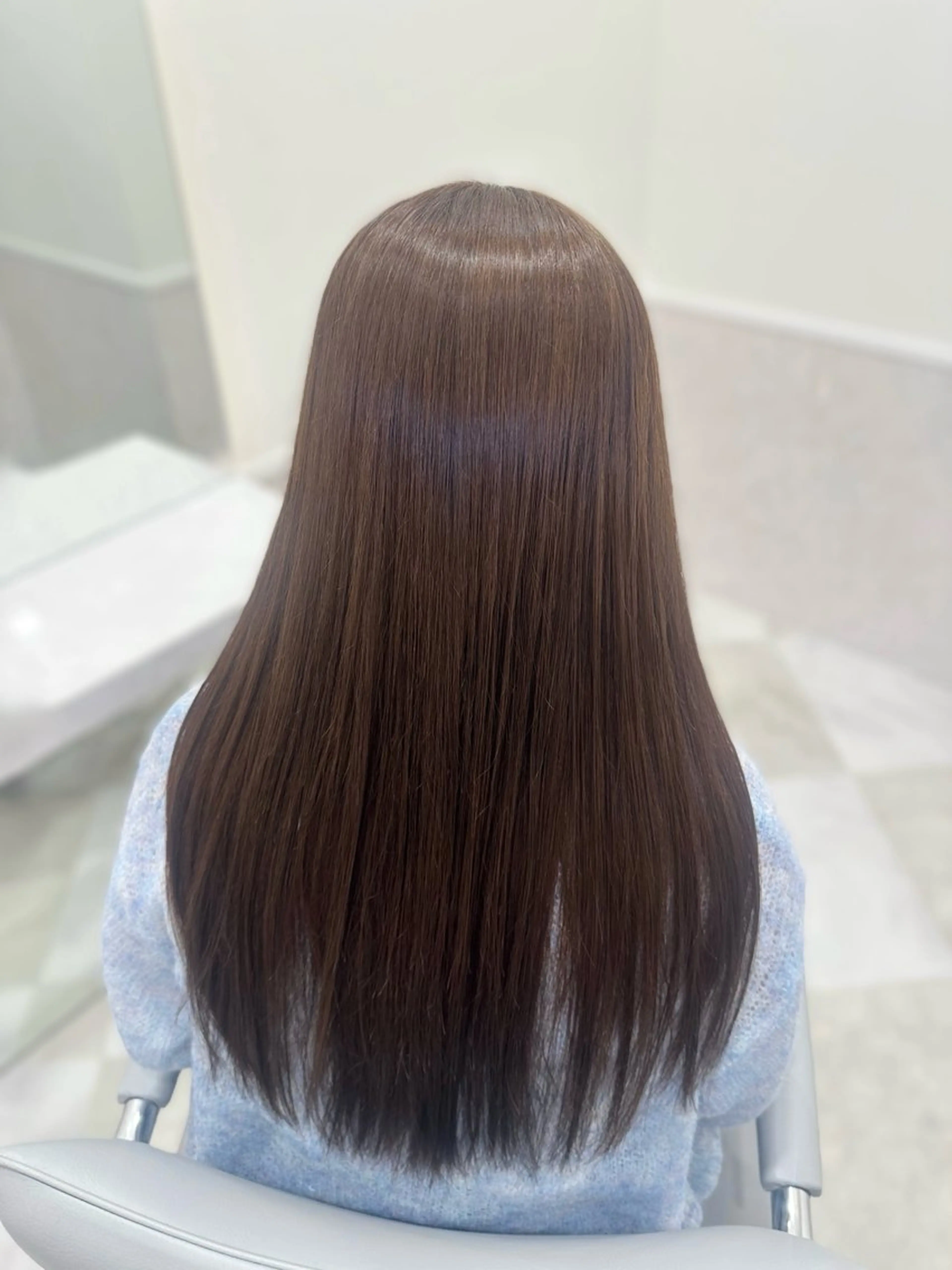 ロング カラー ヘアカラー トリートメント 🎀ちゃんりお🎀 /ブリーチなしカラーのヘアスタイル