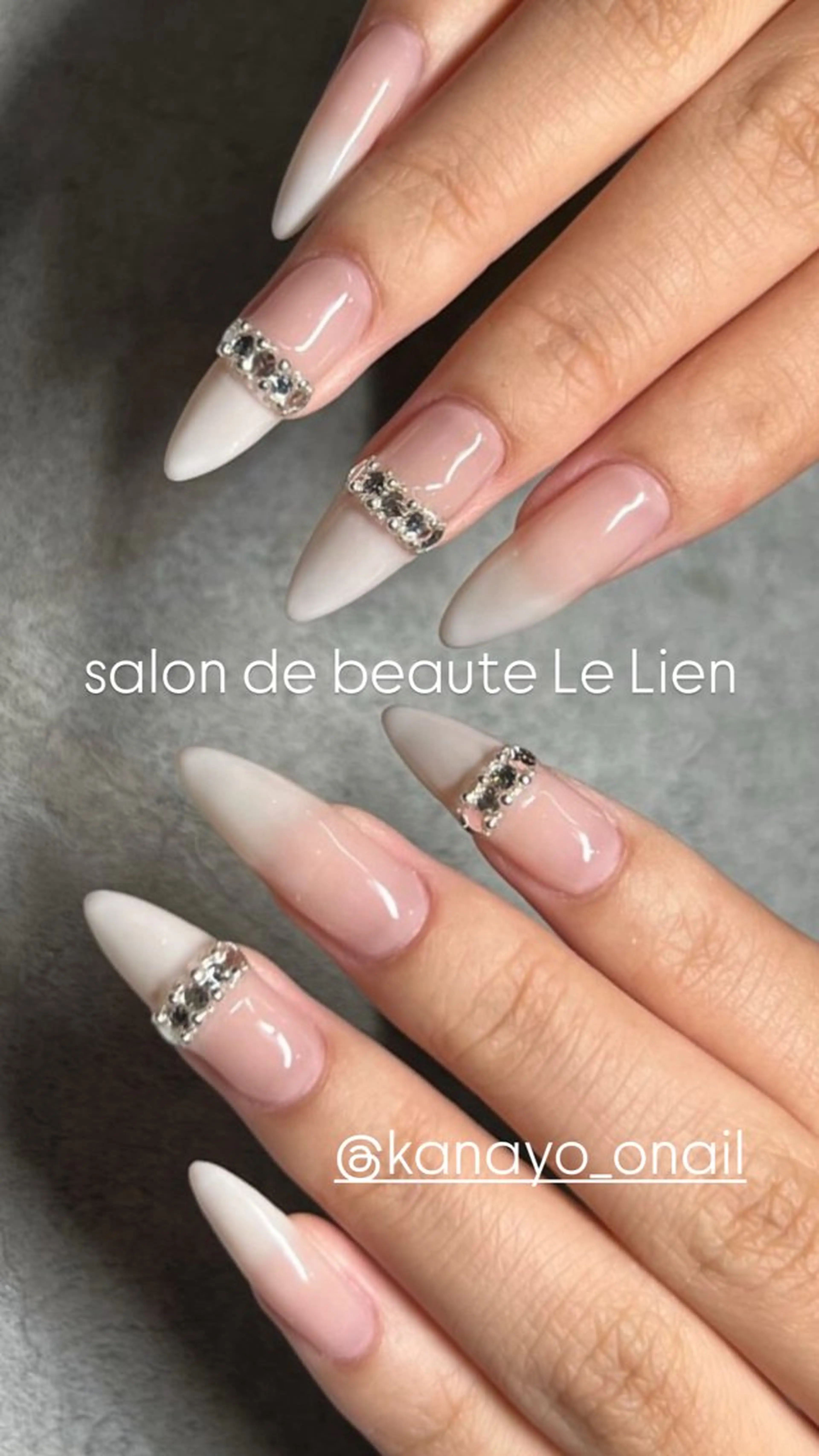 ジェルネイル　シンプルアート(オフ・ケア込み)の写真