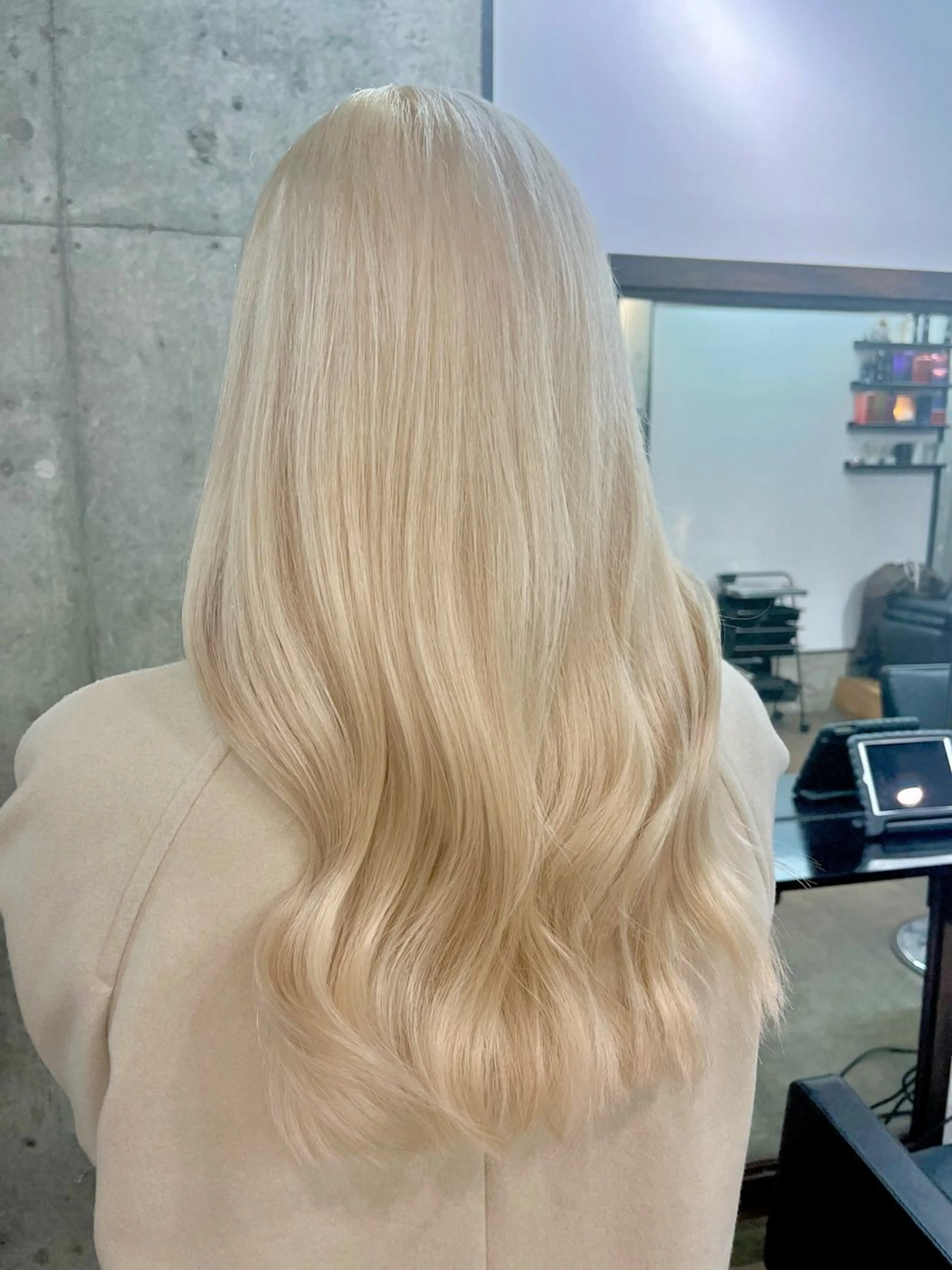 ロング ヘアカラー ✨最安値✨エクステ カラー🌼つきな🌼のヘアスタイル