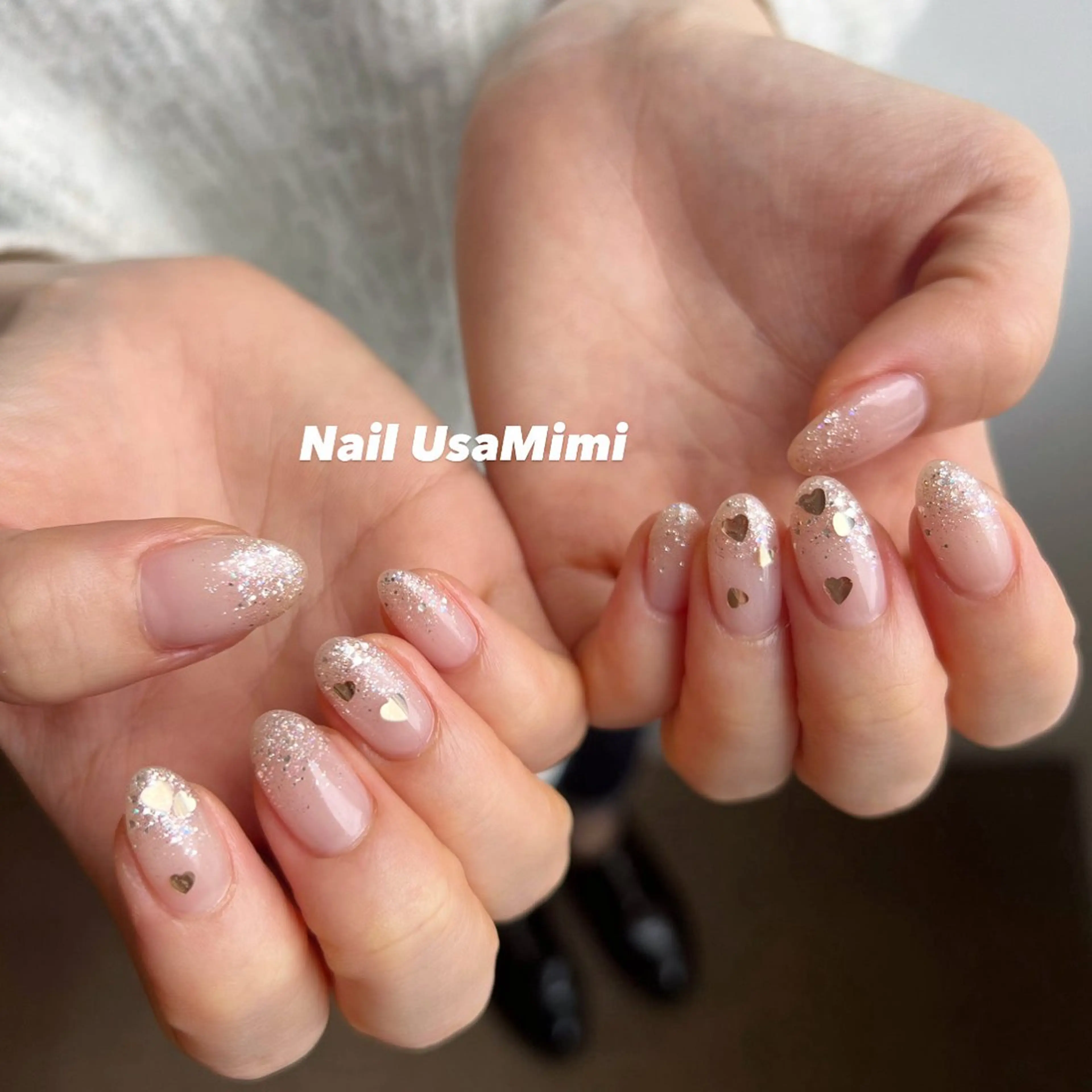 ネイル ジェルネイル マグネットネイル 持ち込み ワンカラーネイル パラジェル 本町NailUsa Mimi RIKOのネイルデザイン