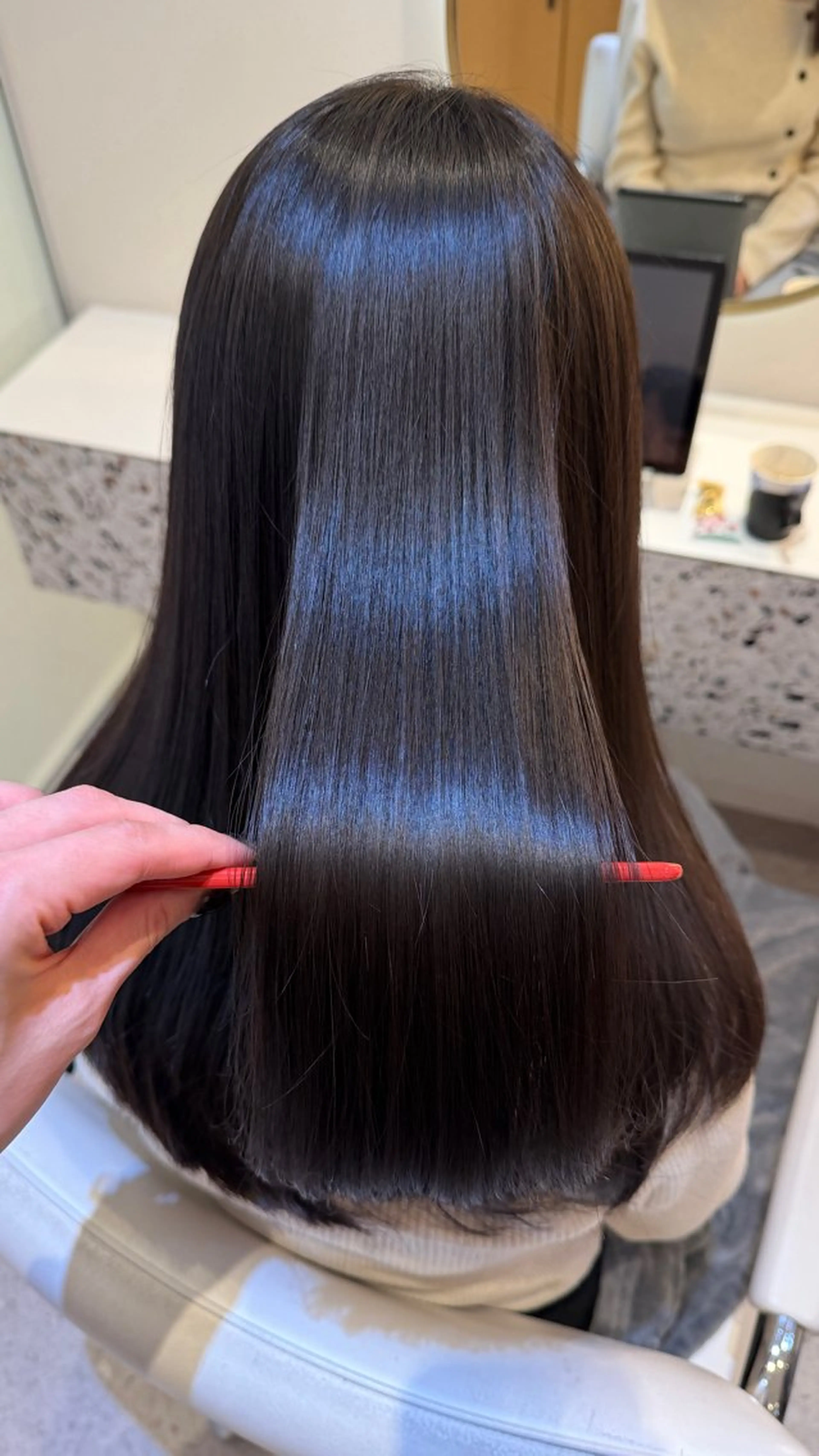 ロング 髪質改善 トリートメント トリートメント SALOWIN銀座RAYⅡ所属・銀座/ 髪質改善のヘアスタイル