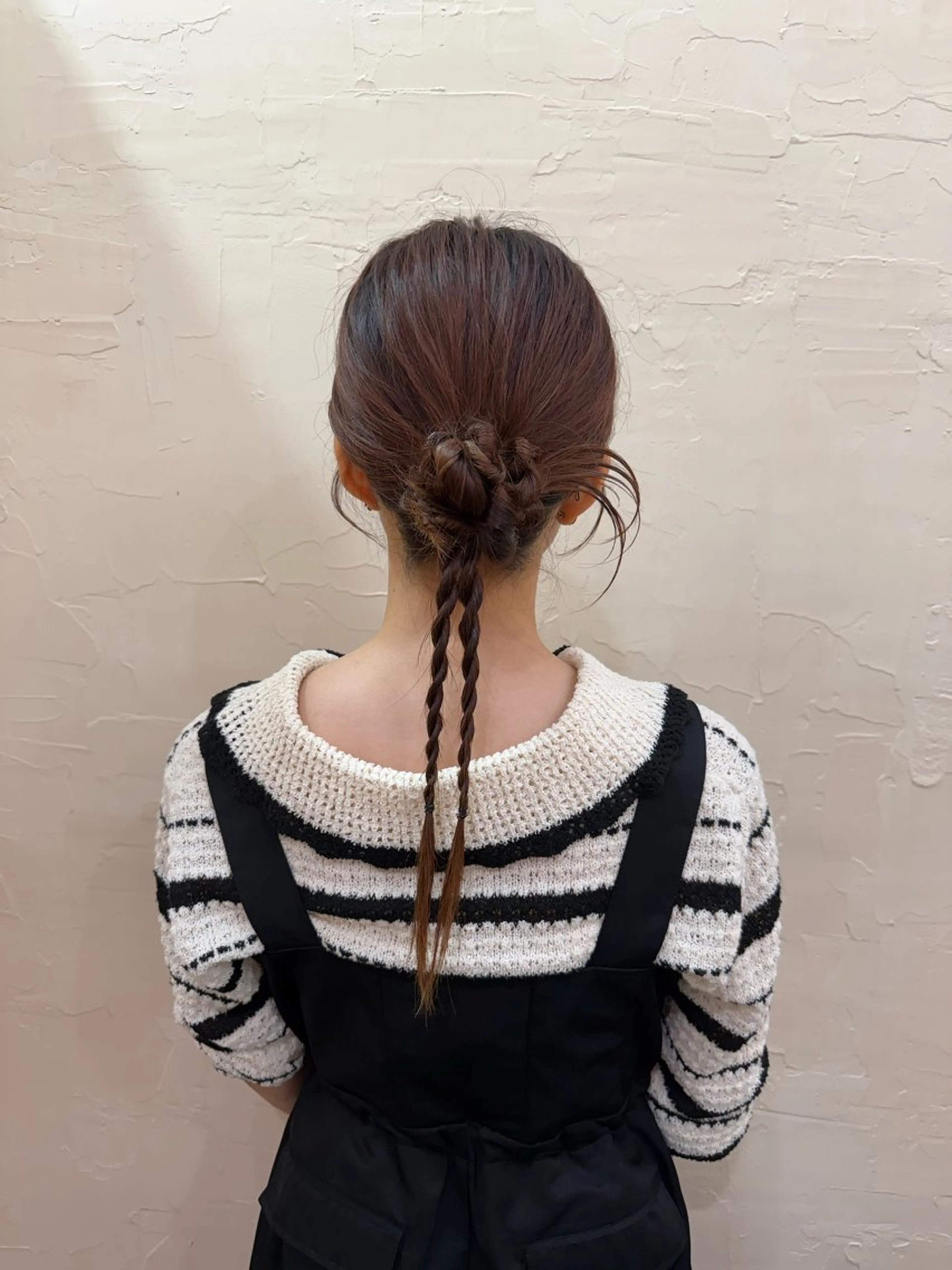 セミロング ヘアアレンジ ヘアセット まとまるボブ🌼 アレンジ🌼鴨下穂香のヘアスタイル