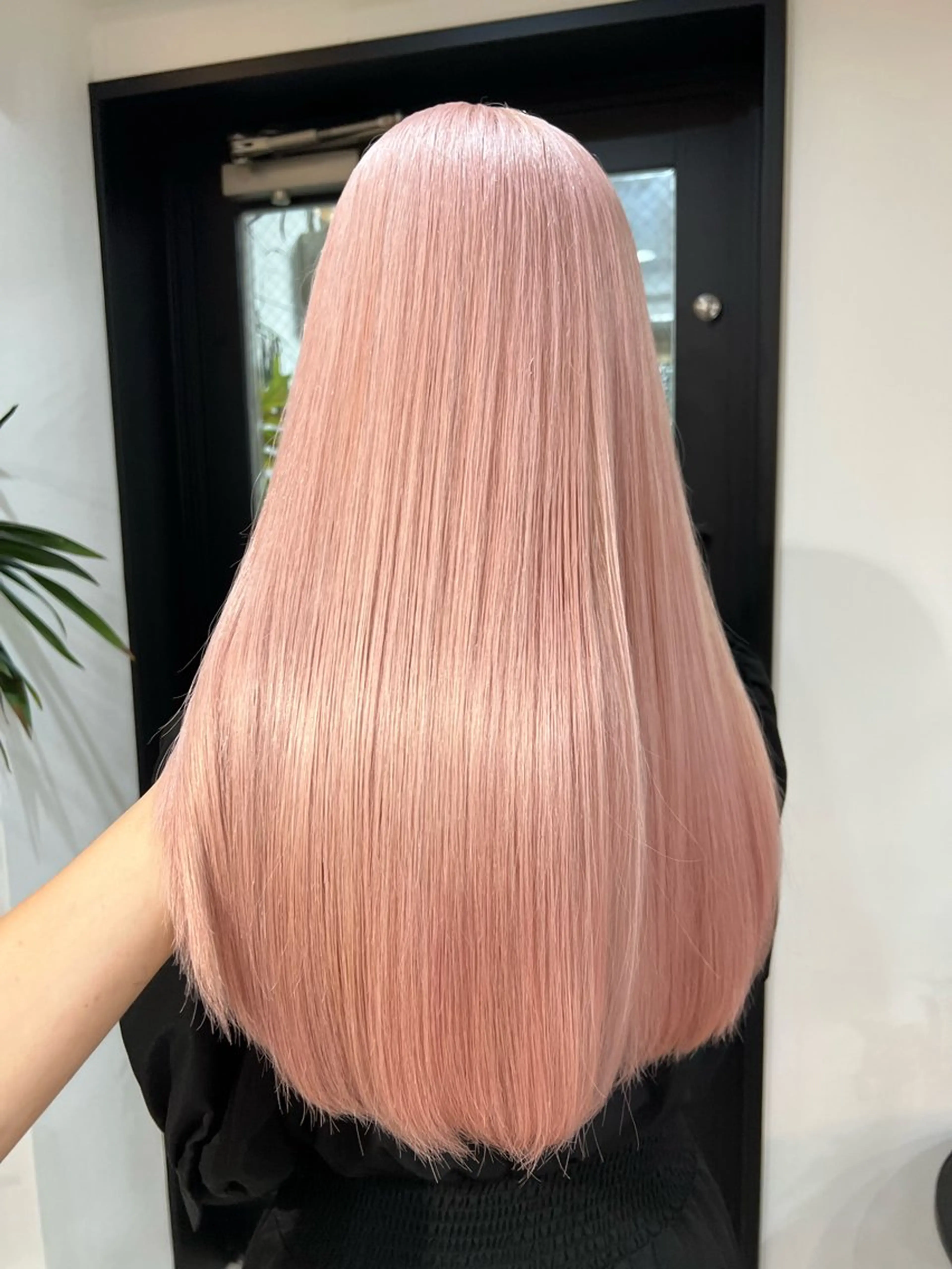 ロング ヘアカラー ✨ハイトーン/シール エクステ✨♠優羽のヘアスタイル
