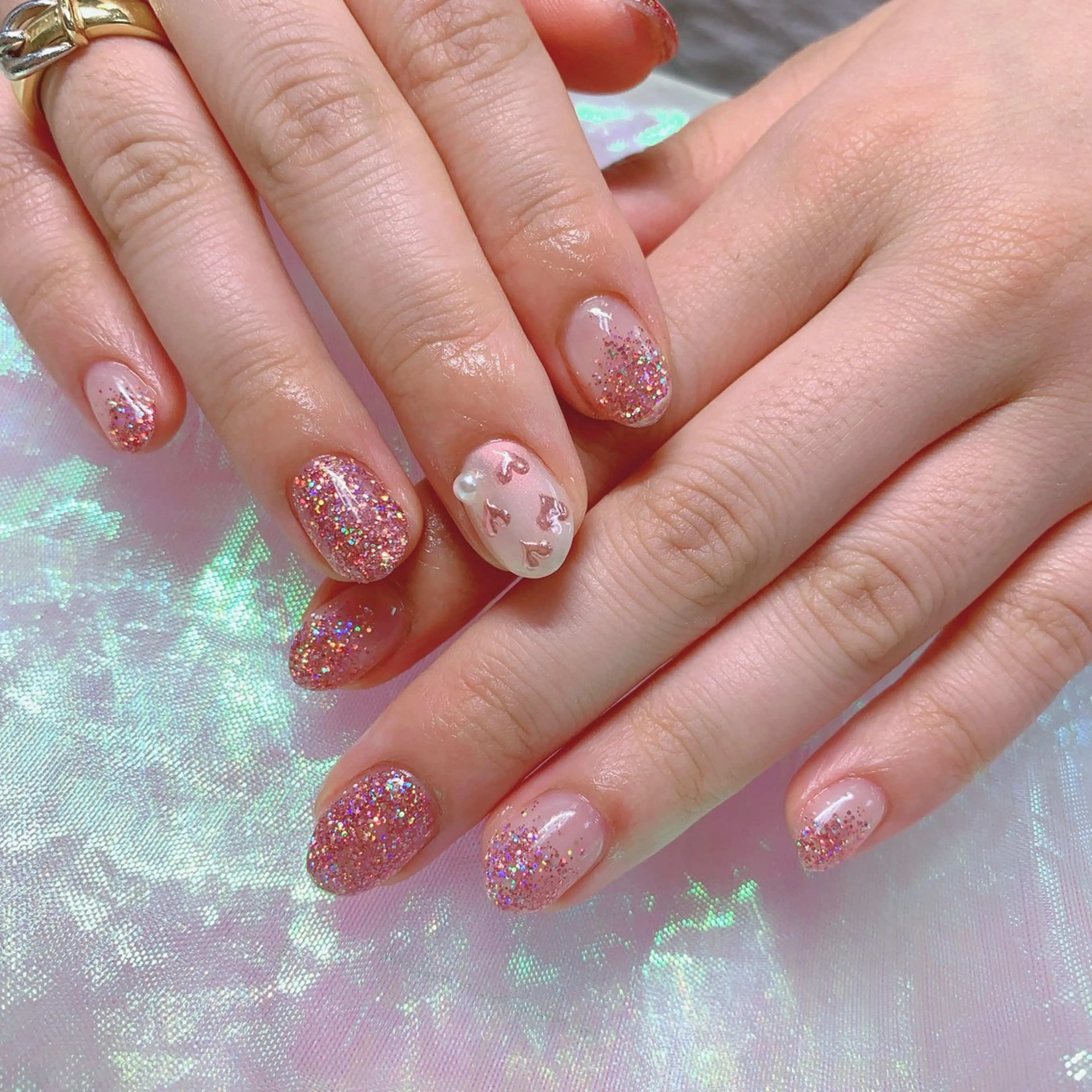 ネイル アートネイル クリアネイル フラッシュネイル フットネイル フレンチネイル インフィニティ ネイルサロンのネイルデザイン