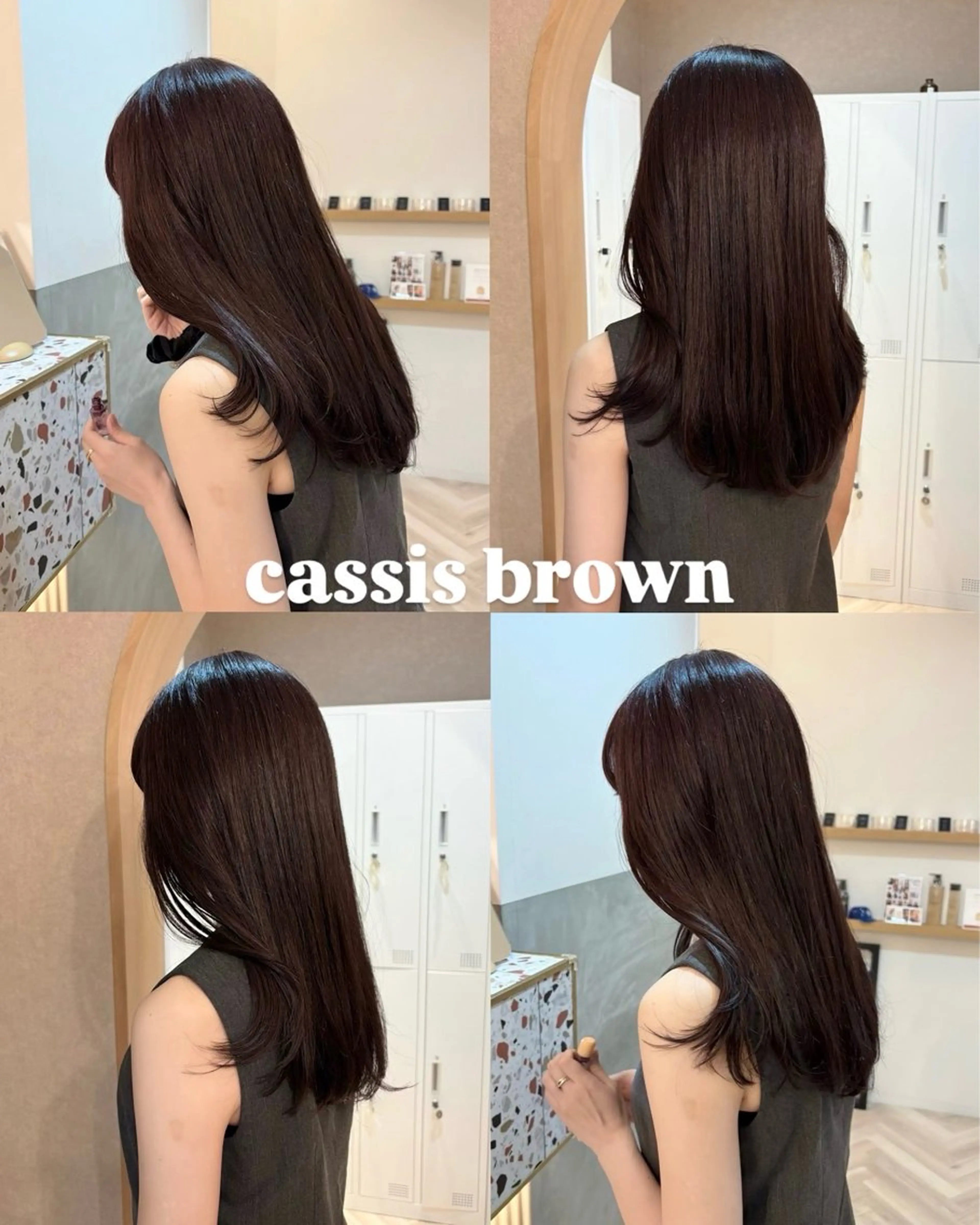 セミロング 似合わせ/ベージュ /レイヤー/りほ🤍のヘアスタイル