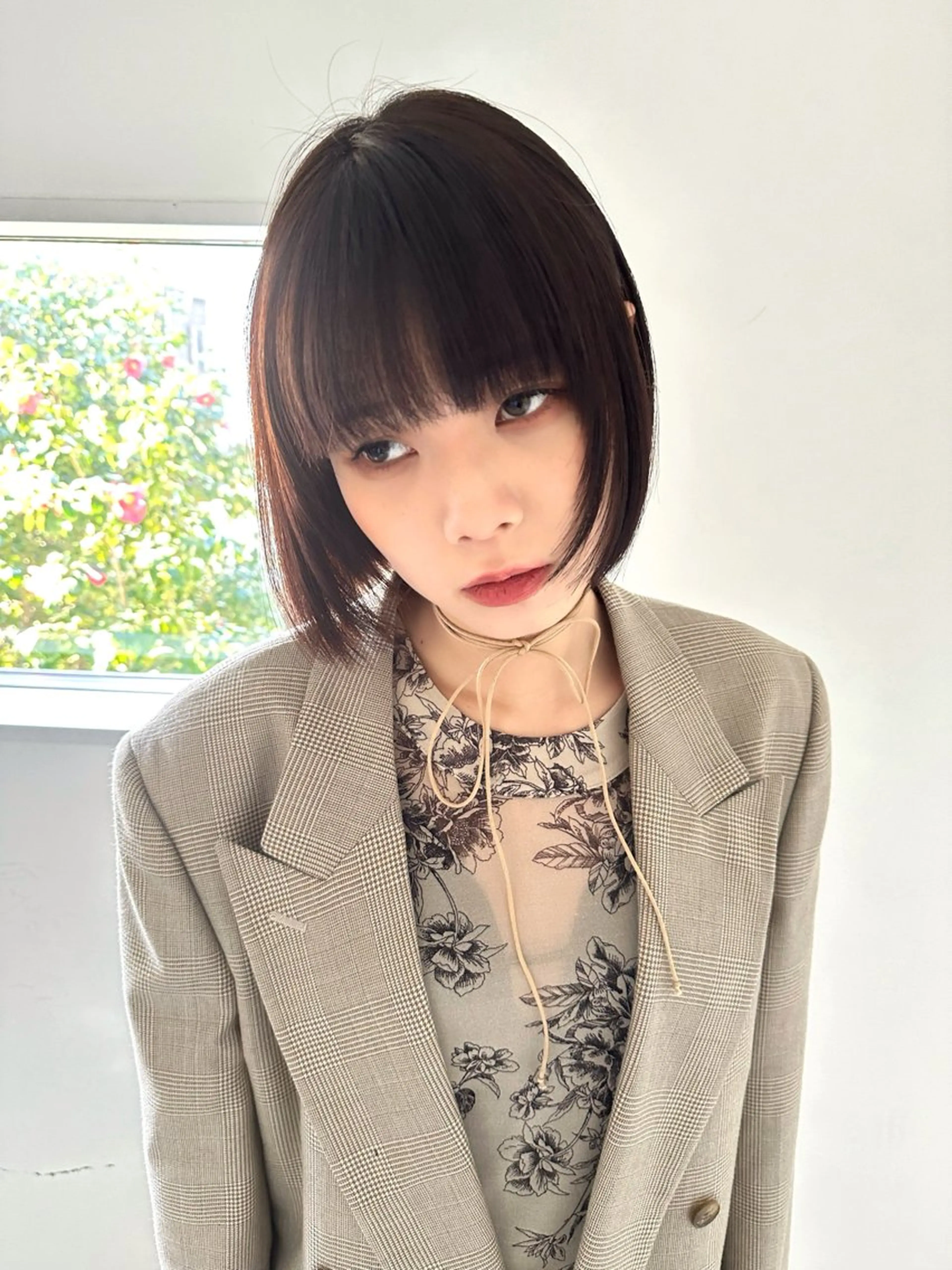 ショート カット ヘアカラー パーマ /レイヤー 榛地渉馬 /矢場町のヘアスタイル