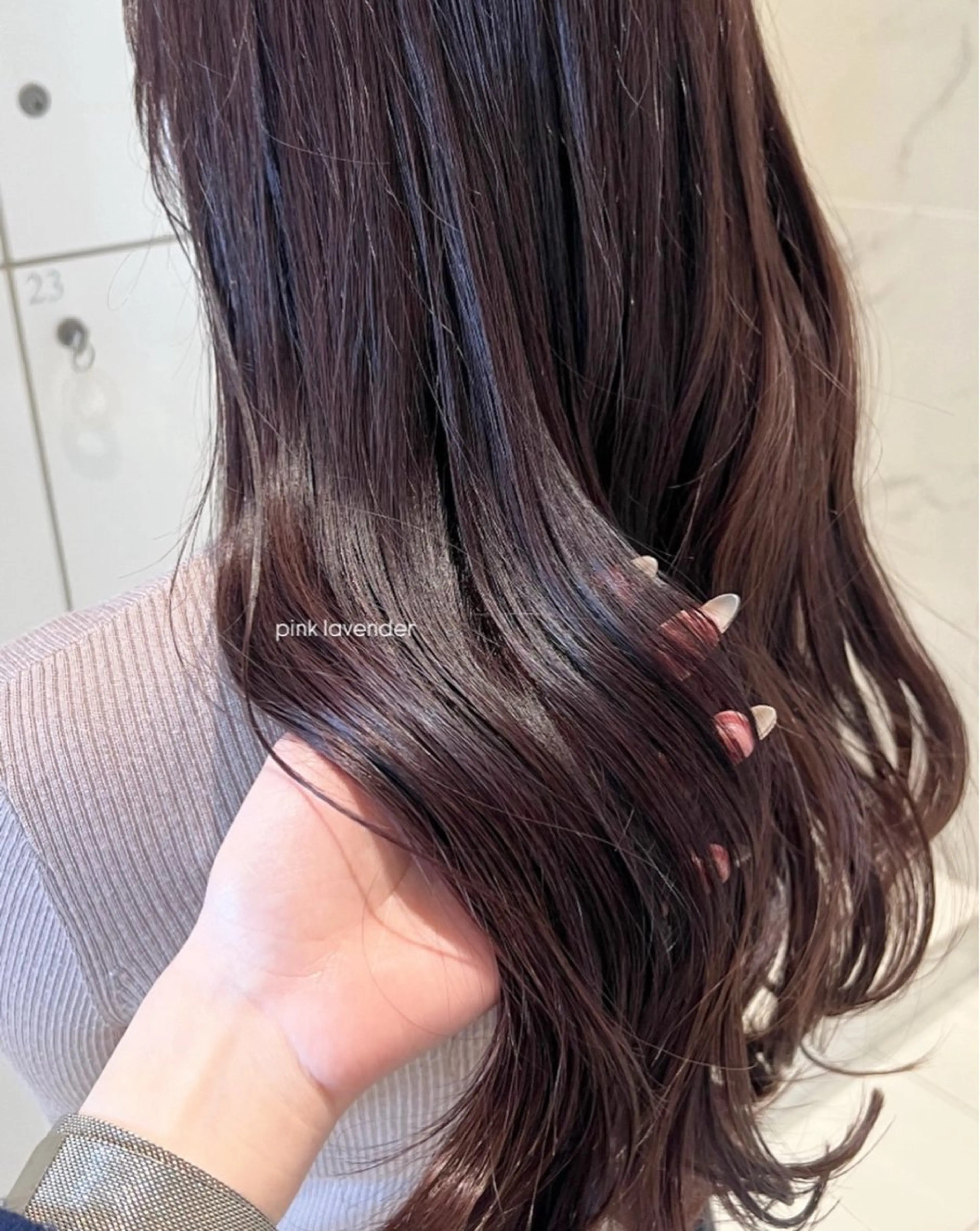 ロング カラー 似合わせカット/ カホのヘアスタイル