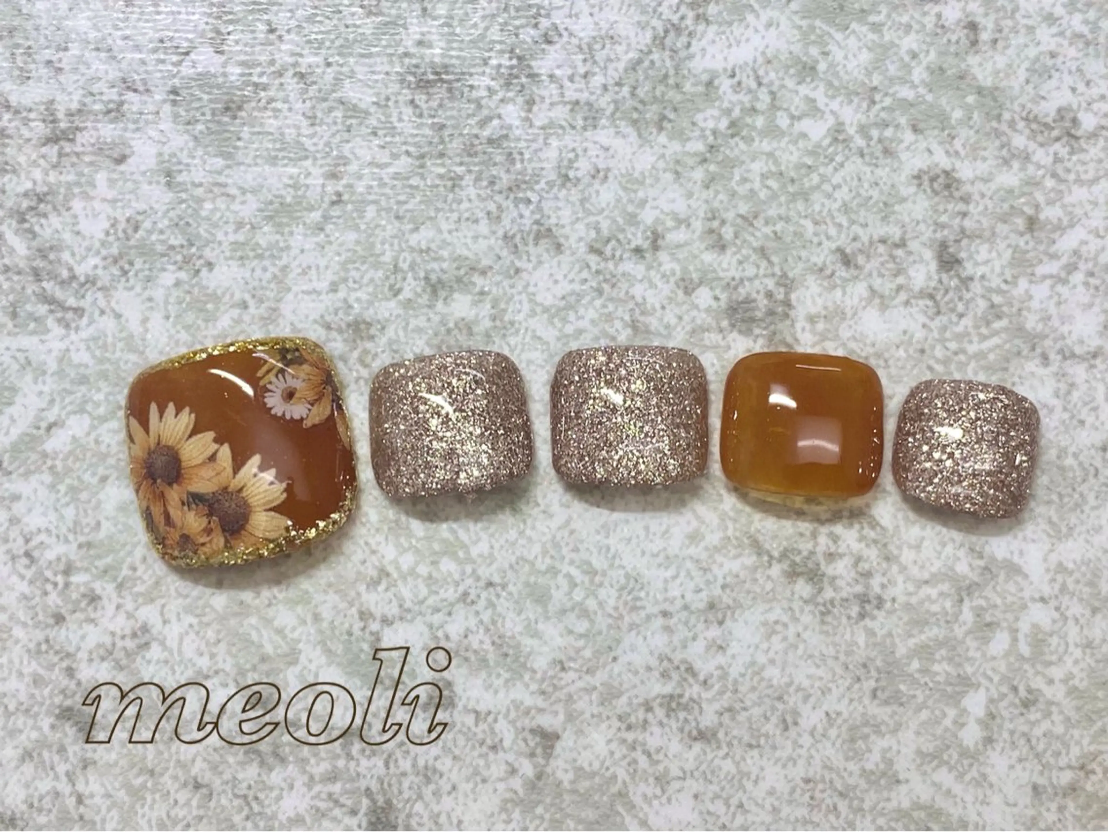 ネイル フットネイル nail salon meoli メグのネイルデザイン