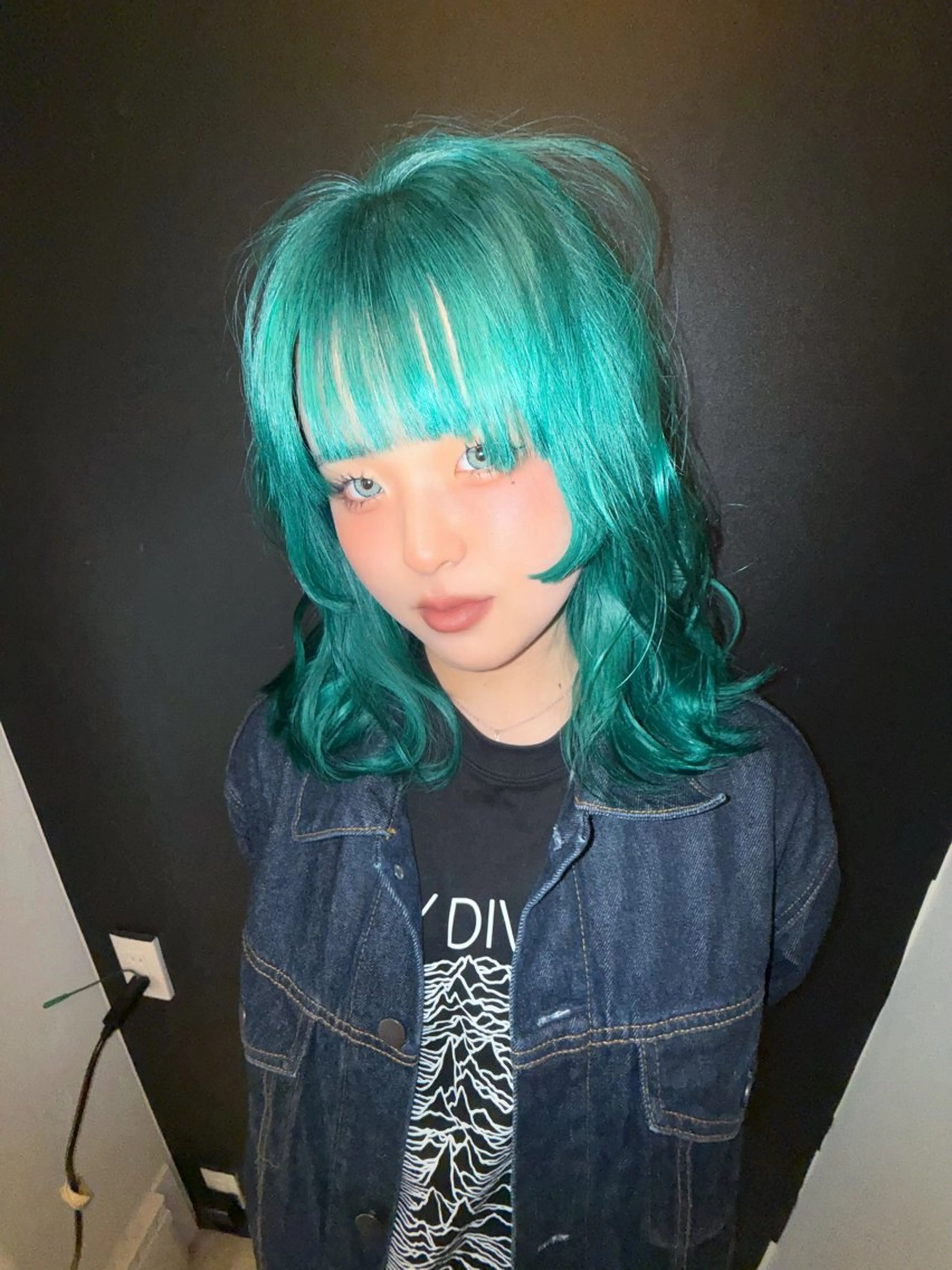 ミディアム カラー ヘアカラー @kyoniyy KYONIのヘアスタイル