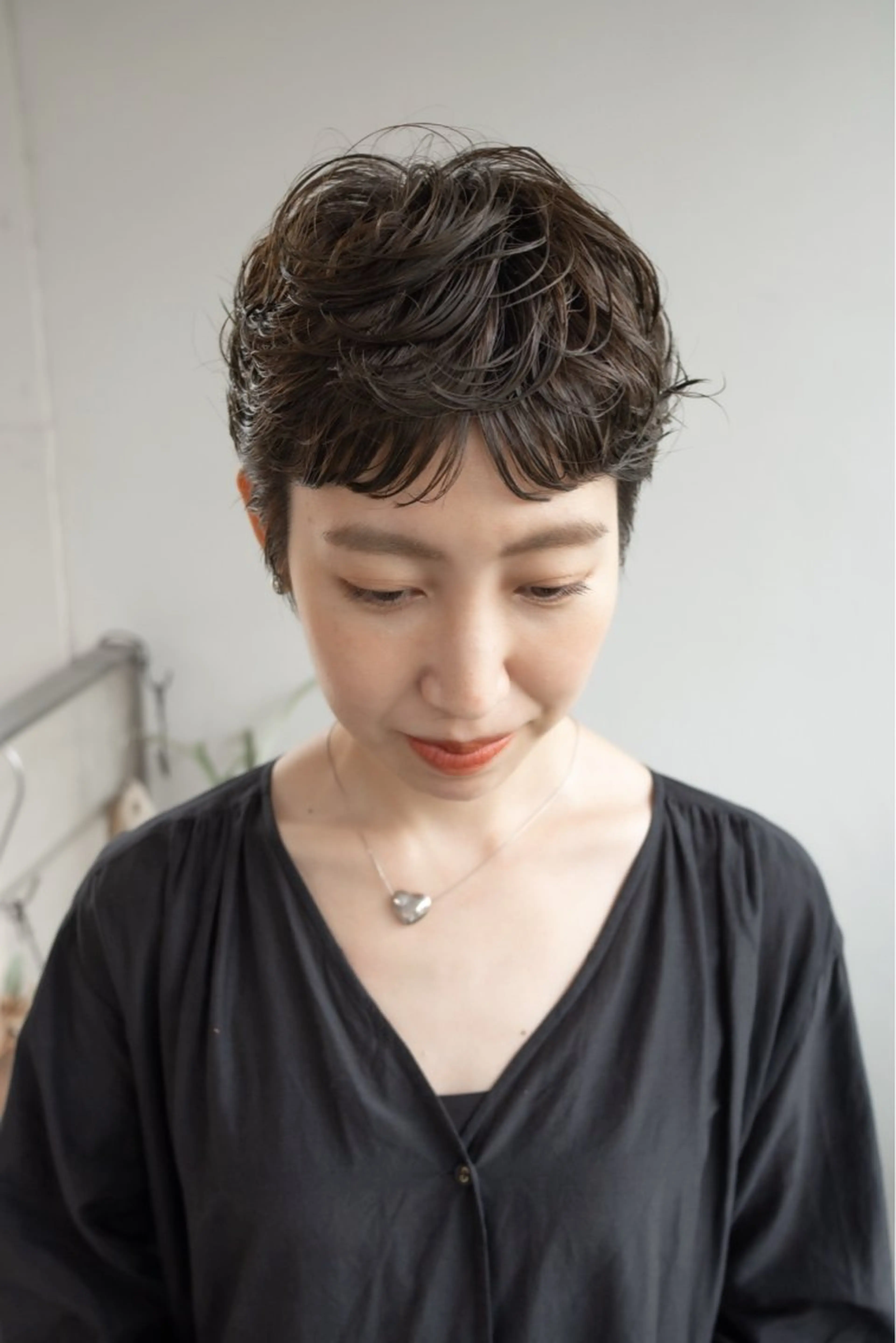 ショート パーマ ベリーショート ショートヘア ショート/レイヤー なら石井知希のヘアスタイル