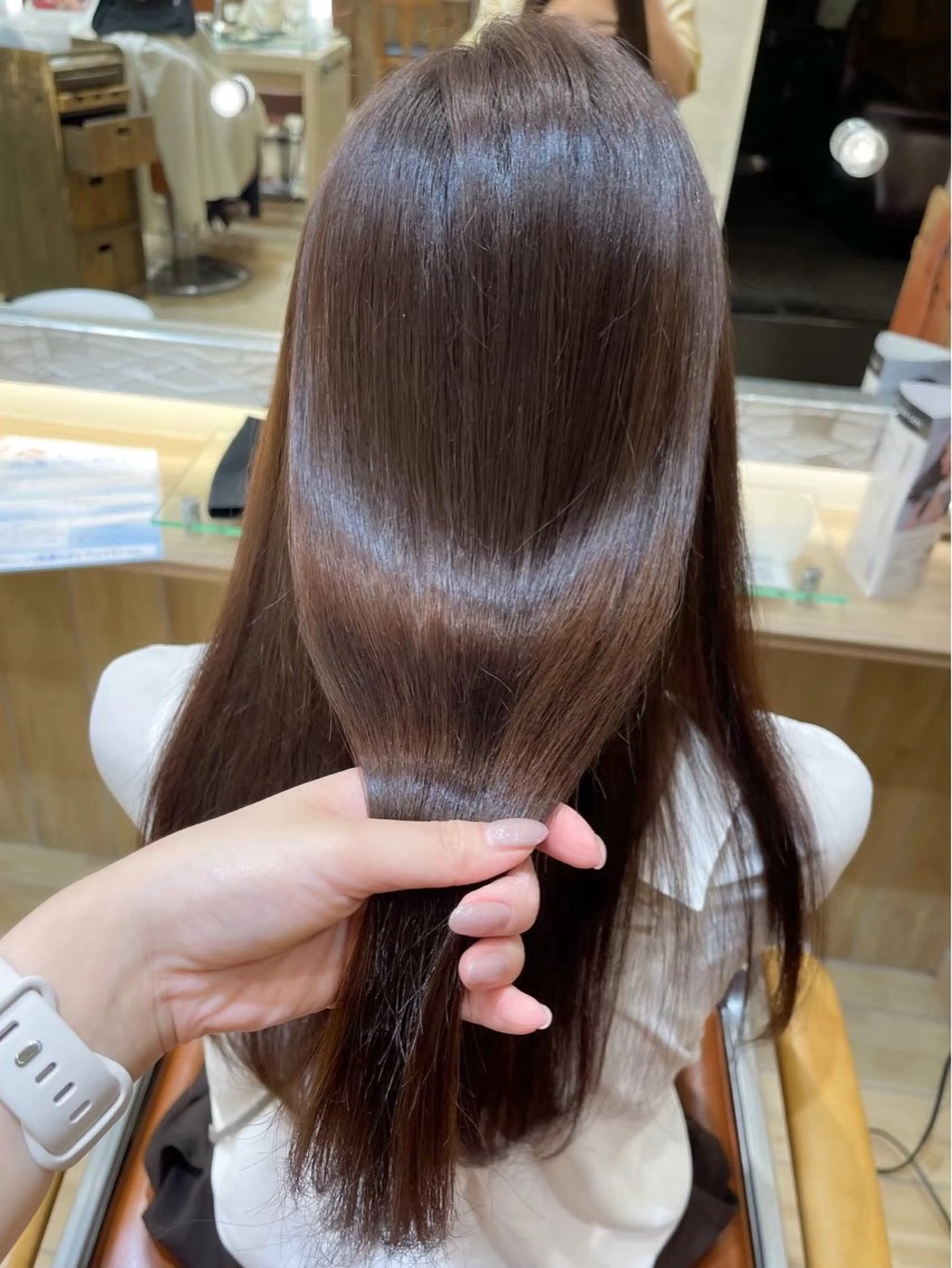 ロング 平久保 唯那のヘアスタイル