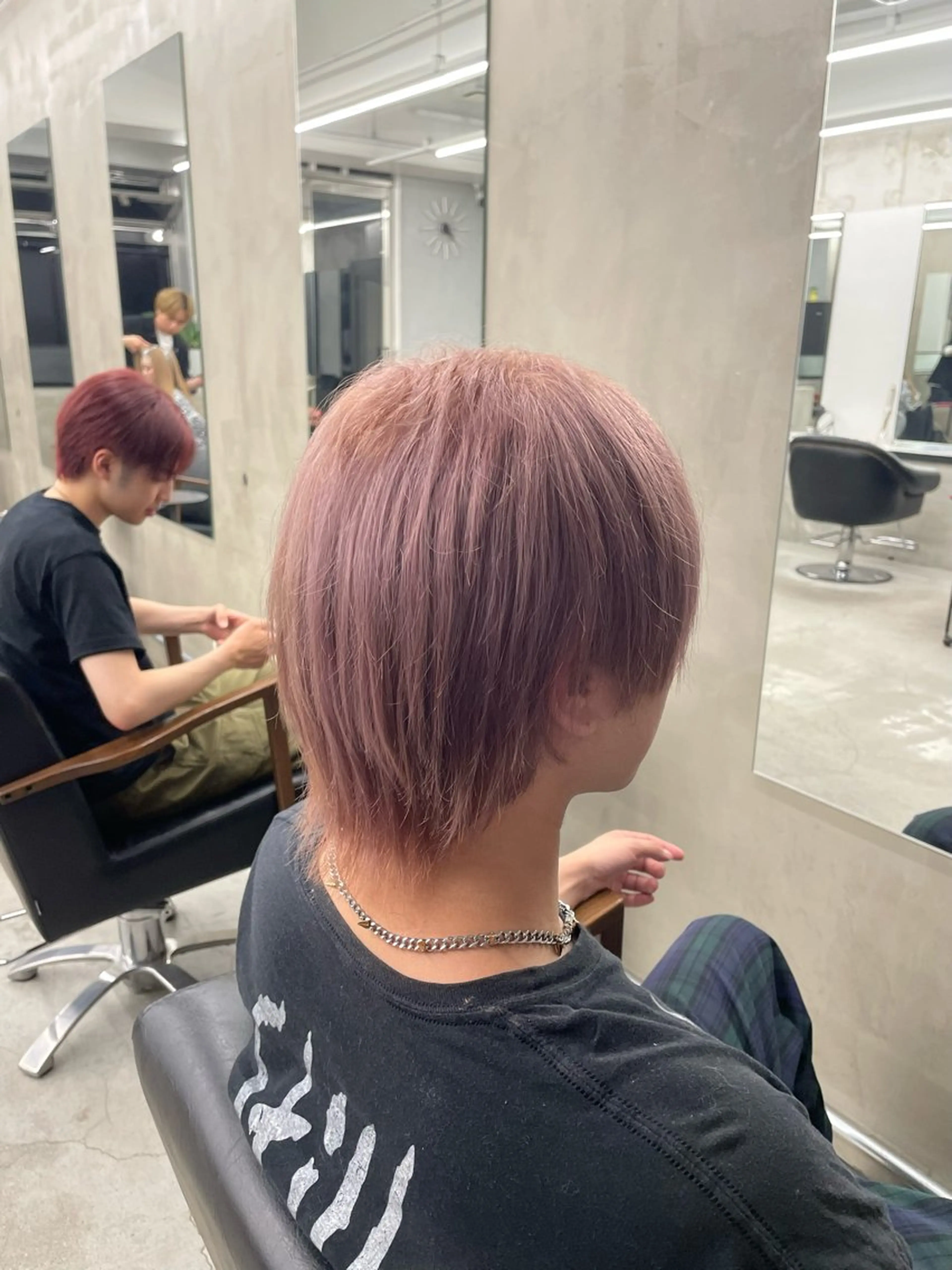 ショート メンズ ヘアカラー yuki ユキのヘアスタイル